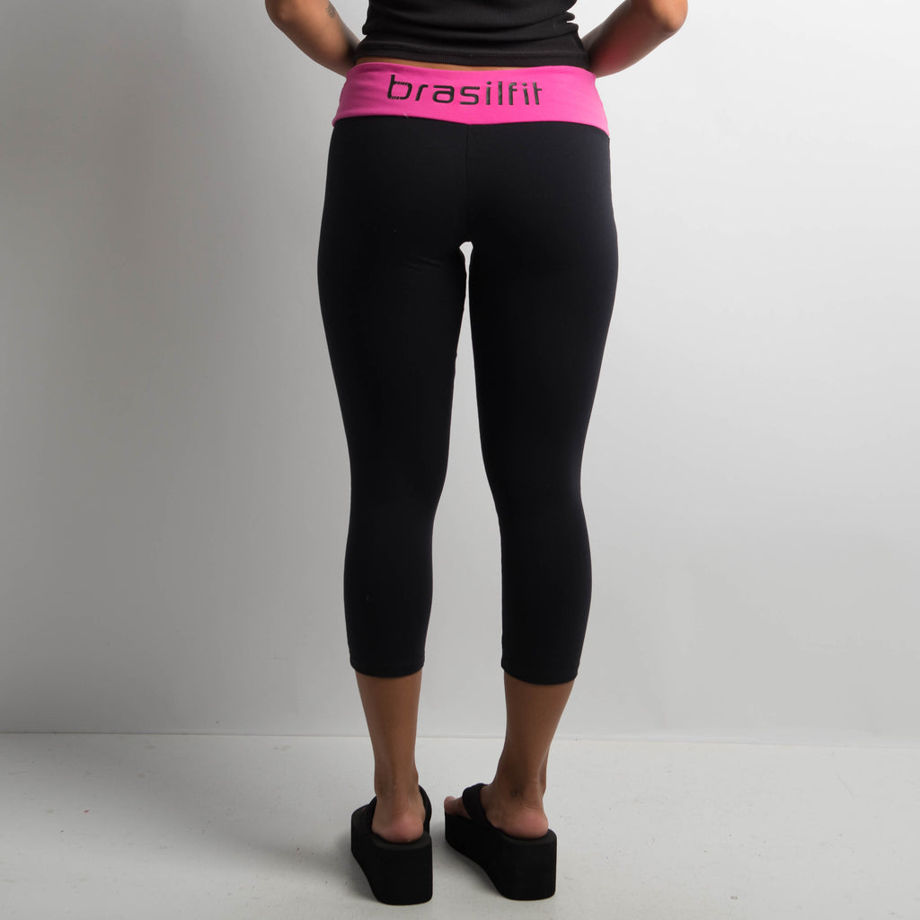PINK WAISTBAND 3/4 TIGHTS