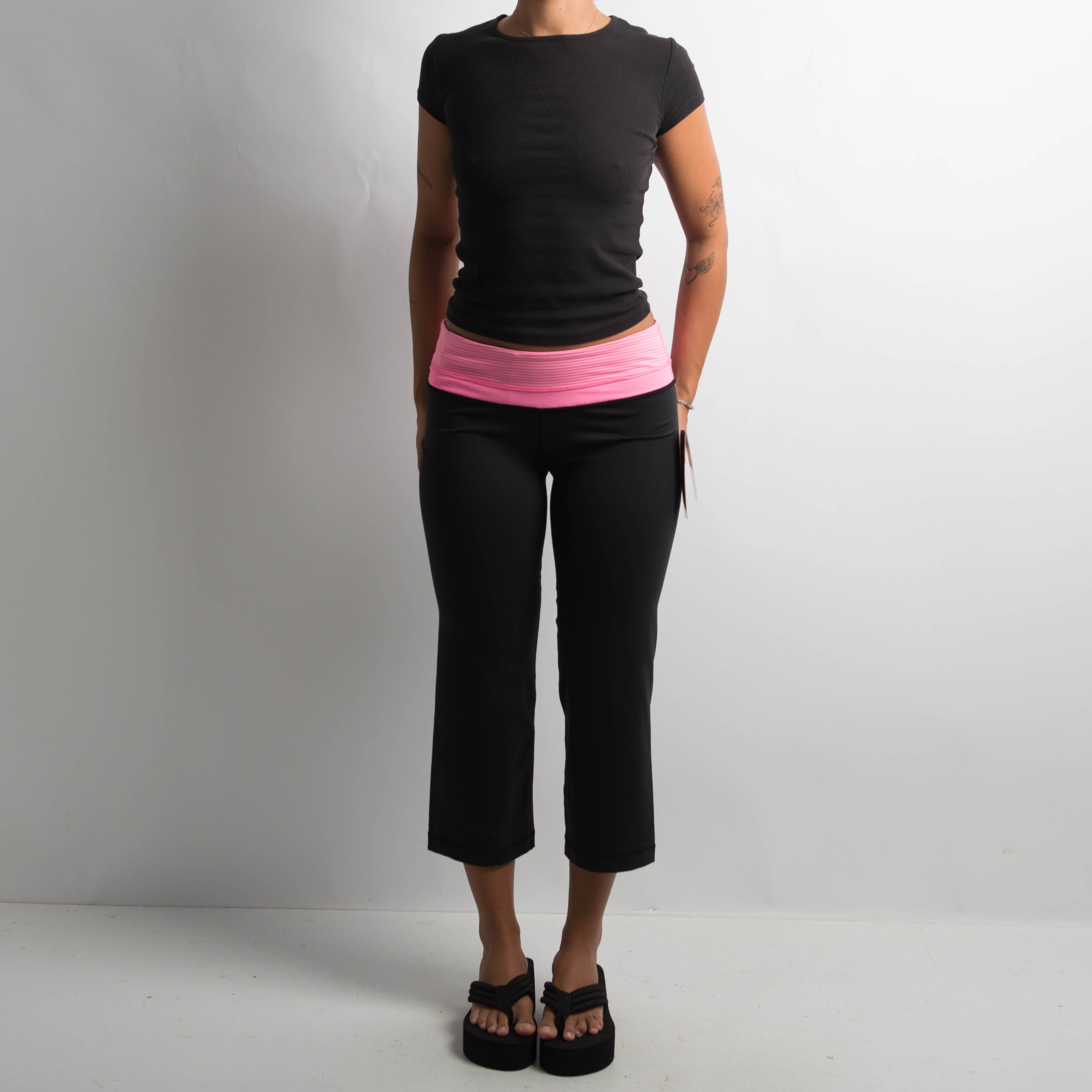 REVERSIBLE KICK FLARE TIGHTS