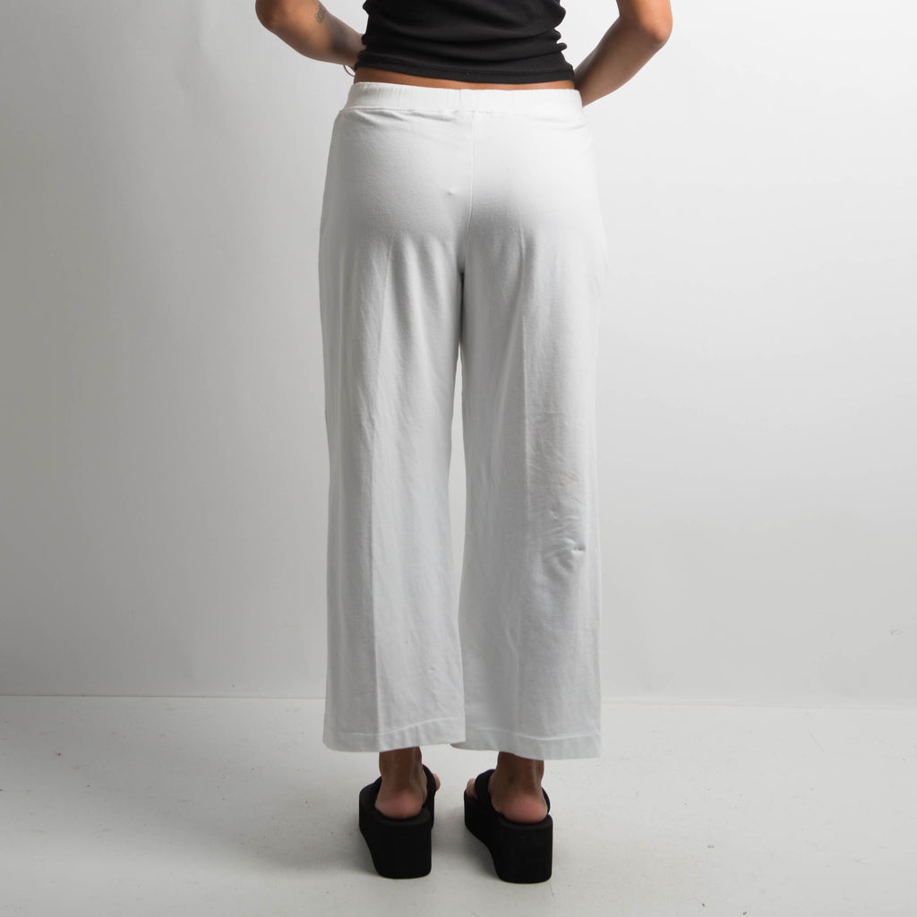 WHITE LOUNGE PANTS