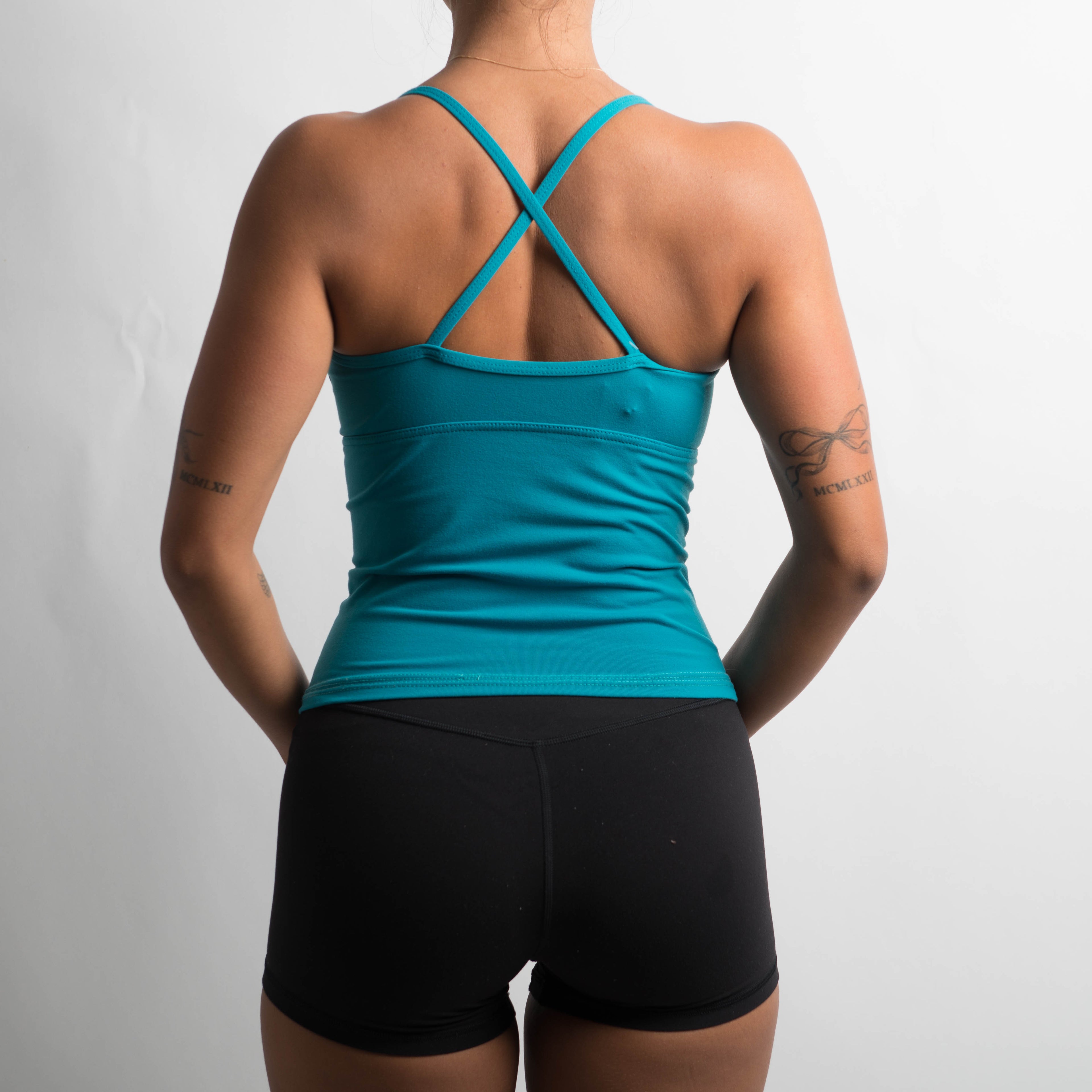 TEAL ACTIVEWEAR TOP