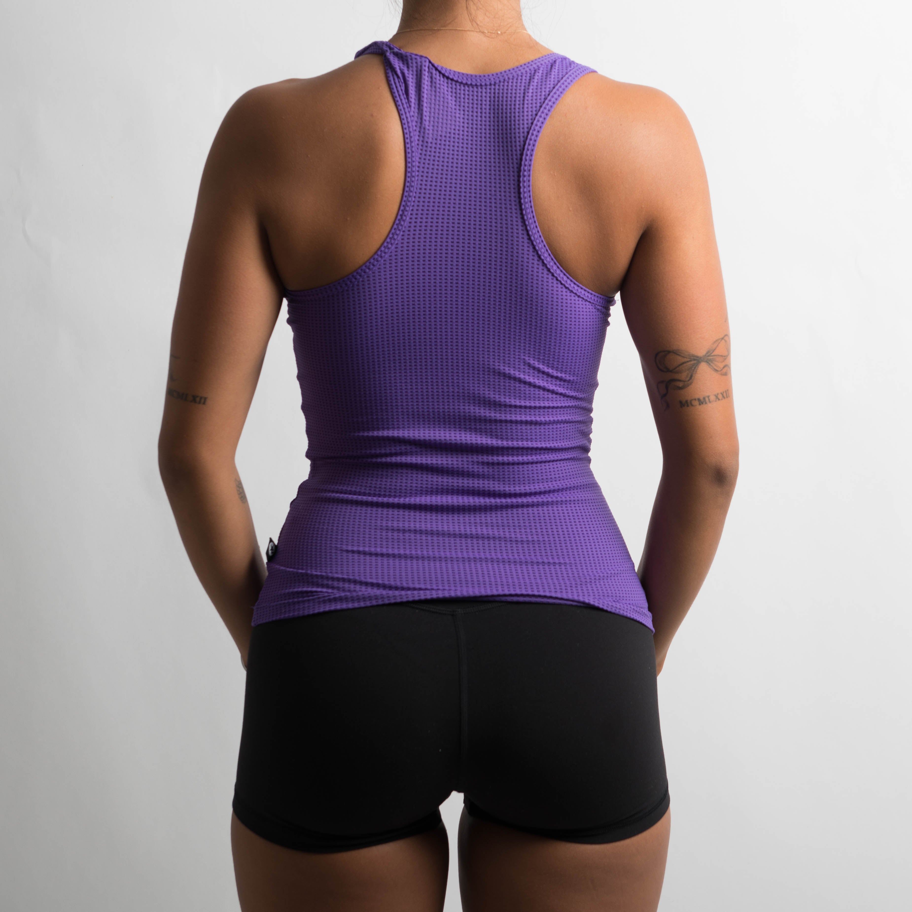 VIOLET ACTIVEWEAR TANK TOP