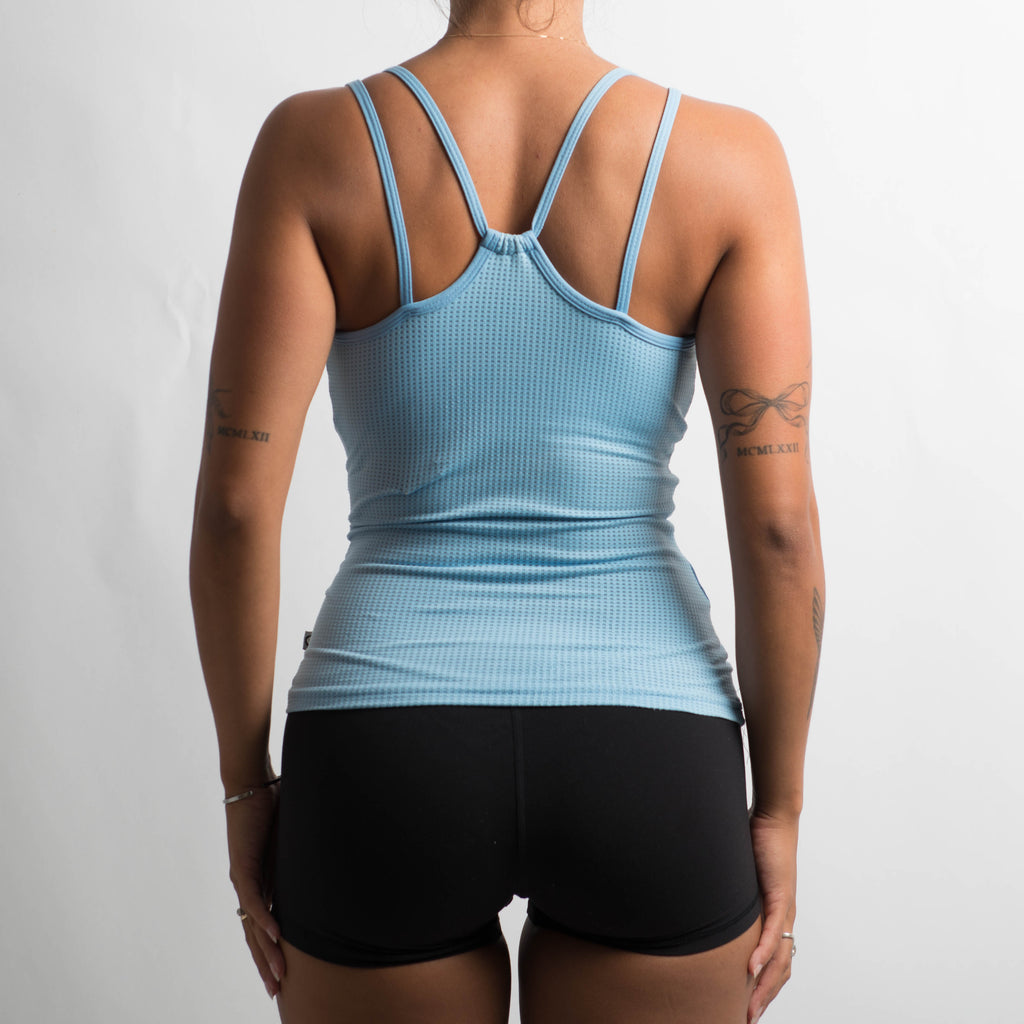BLUE ACTIVEWEAR TANK TOP