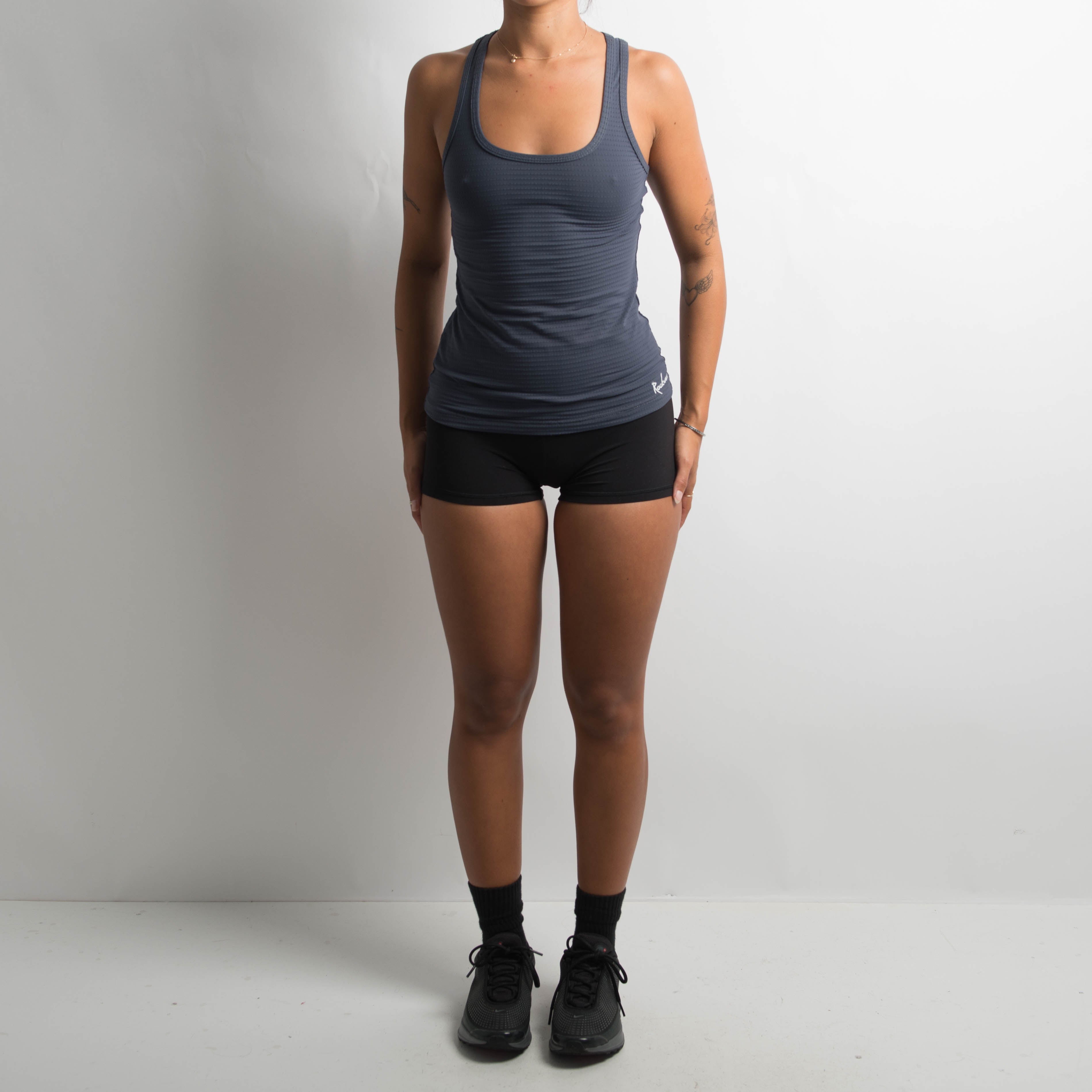 CHARCOAL ACTIVEWEAR TANK TOP