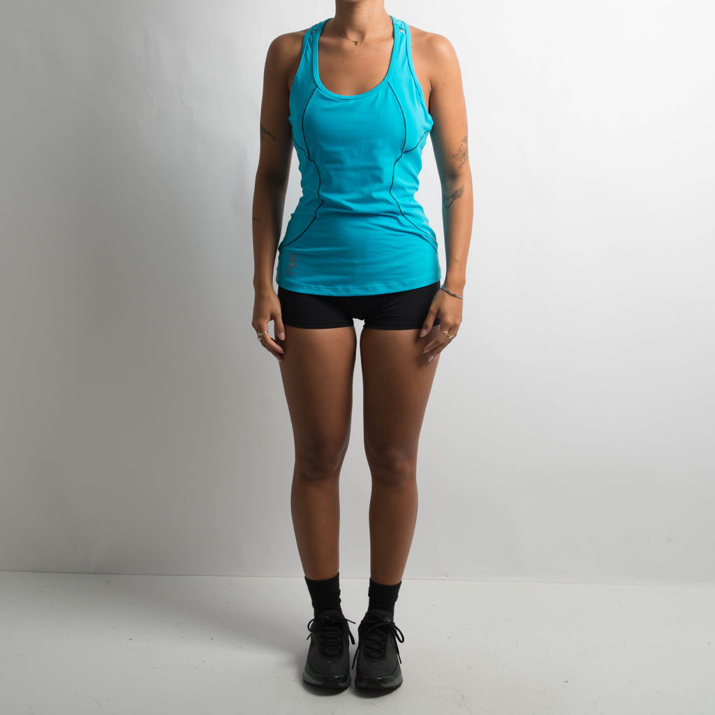 BLUE ACTIVEWEAR TANK TOP
