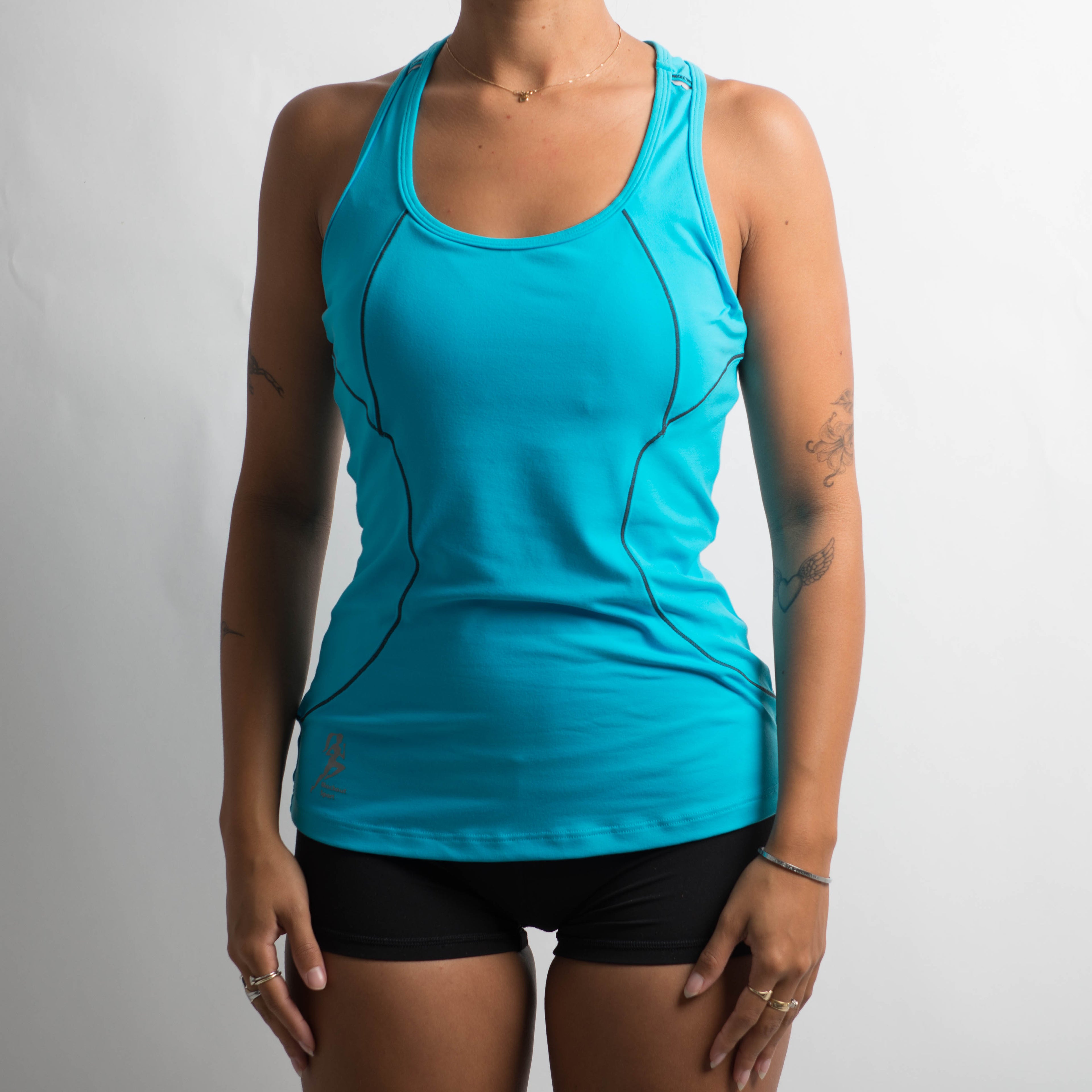 BLUE ACTIVEWEAR TANK TOP
