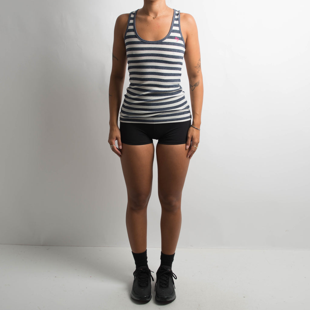 STRIPED COTTON TANK TOP