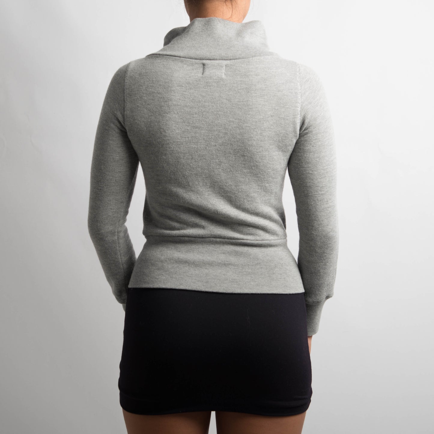 GREY ZIP UP JACKET