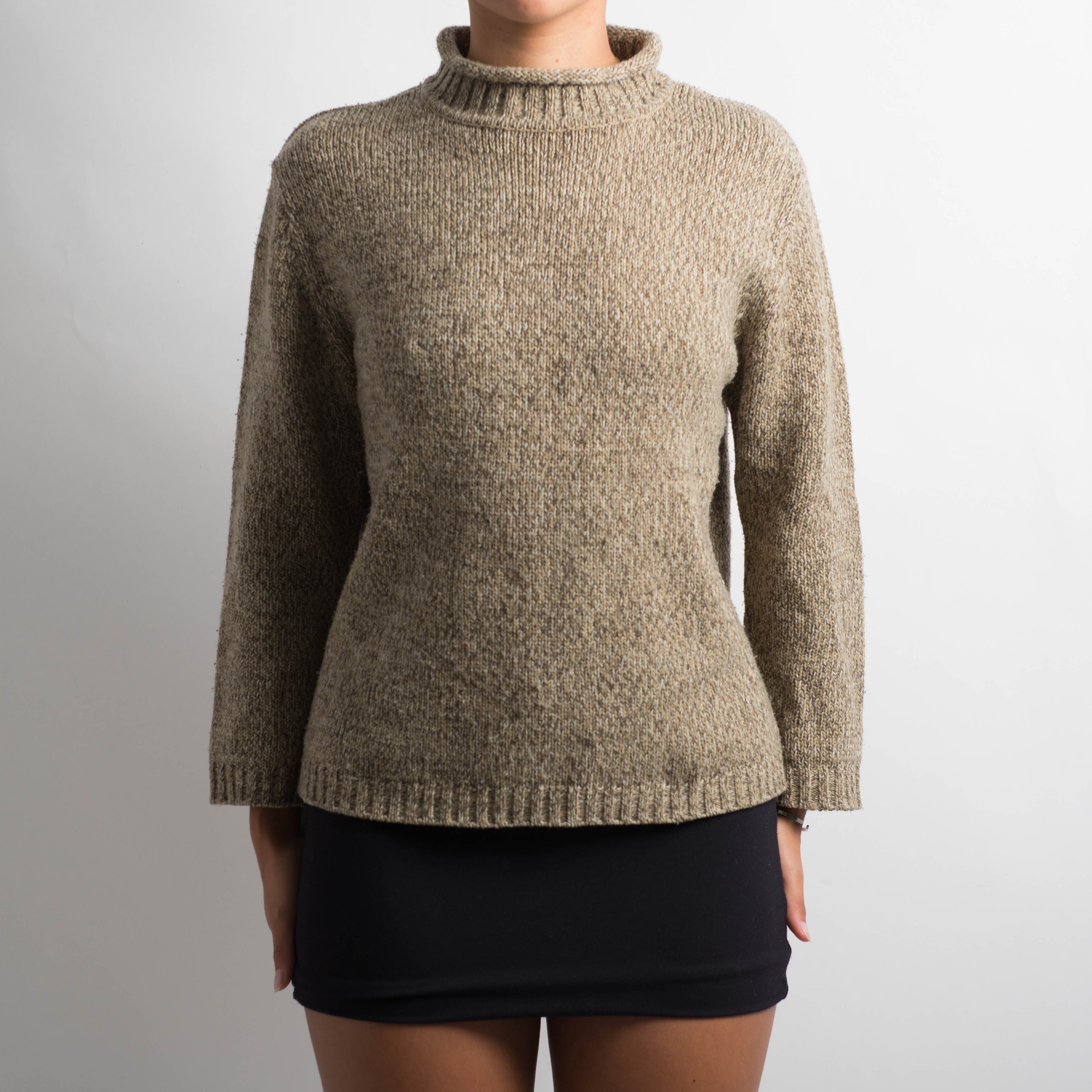 BROWN MARLE SWEATER