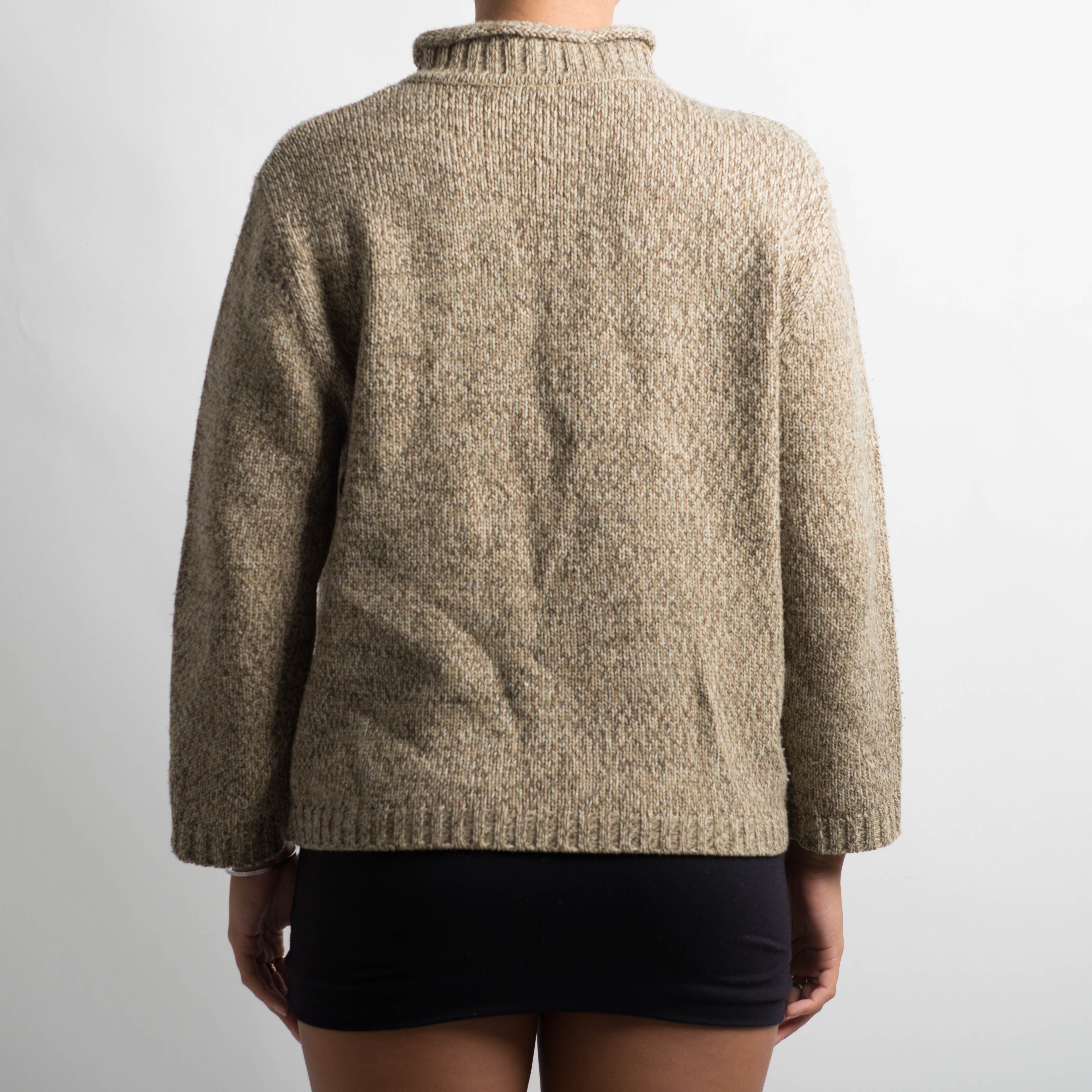 BROWN MARLE SWEATER
