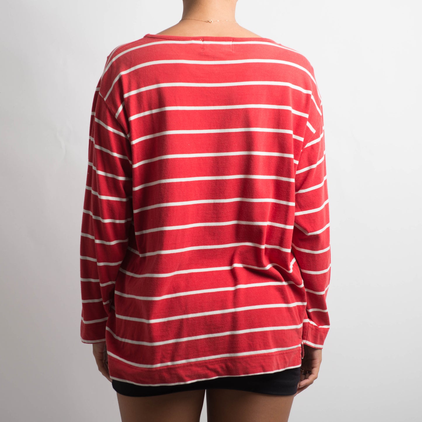 STRIPED LONG SLEEVE TOP