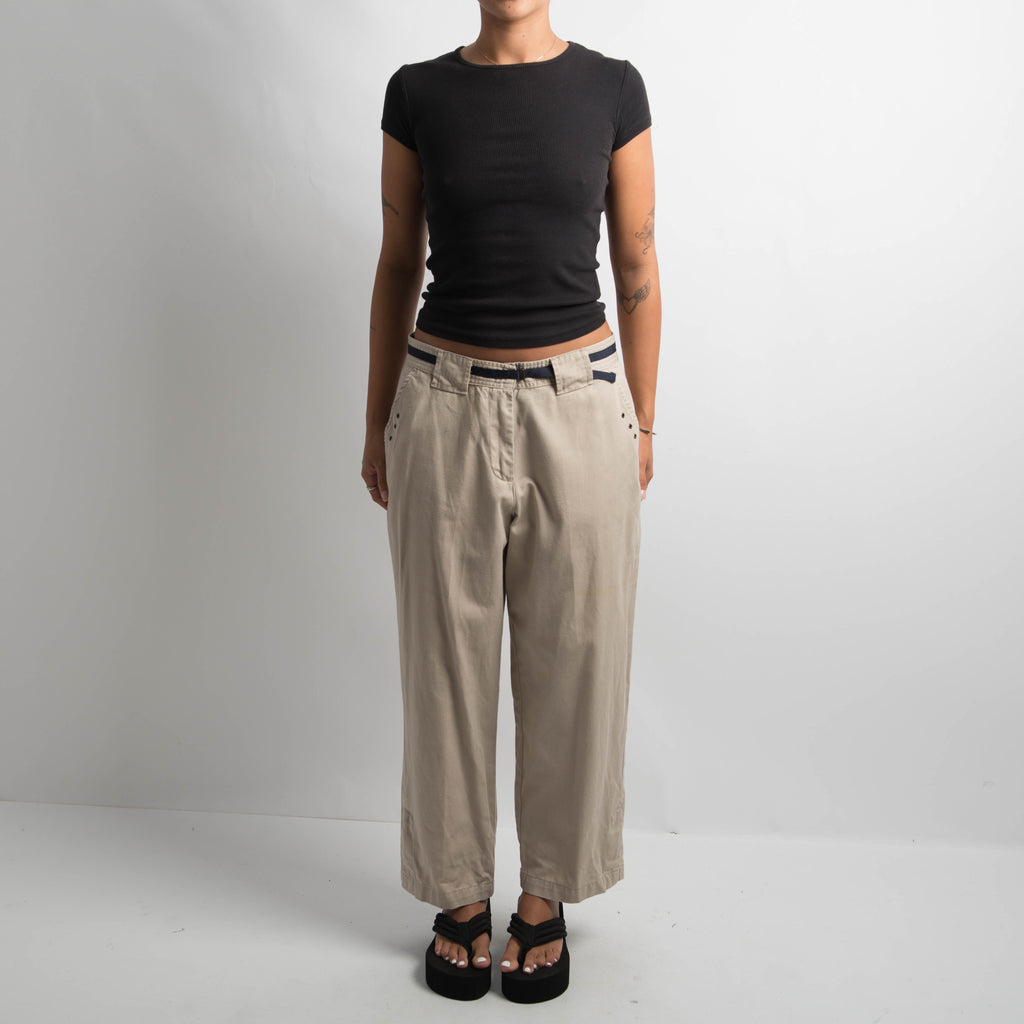 BEIGE RELAXED TROUSERS