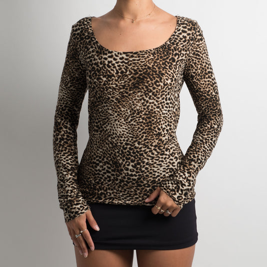 ANIMAL PRINT LONG SLEEVE