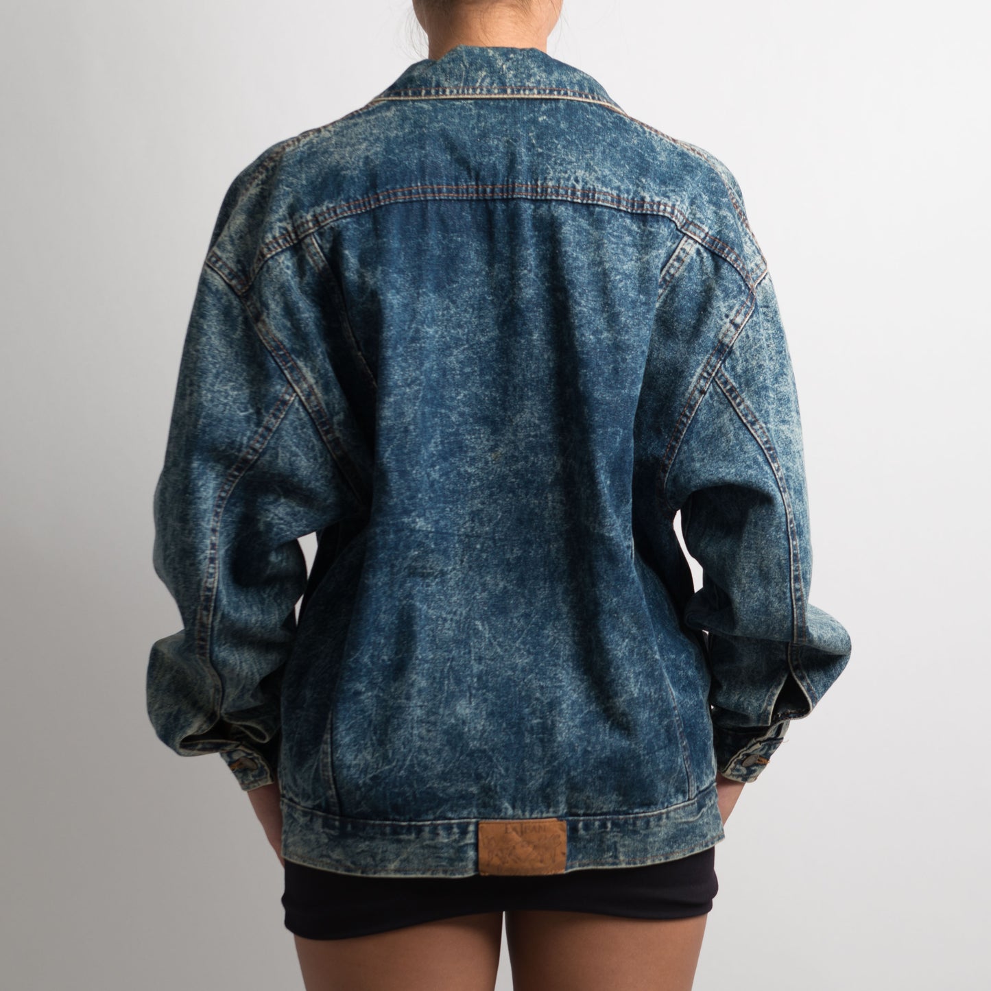 ACID WASH DENIM JACKET