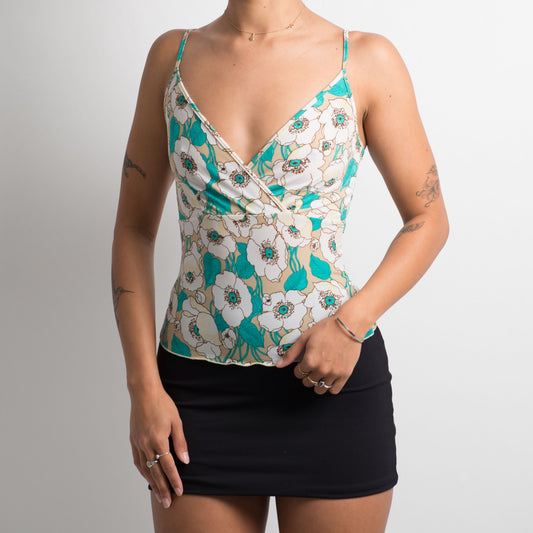 SLINKY FLORAL CAMISOLE