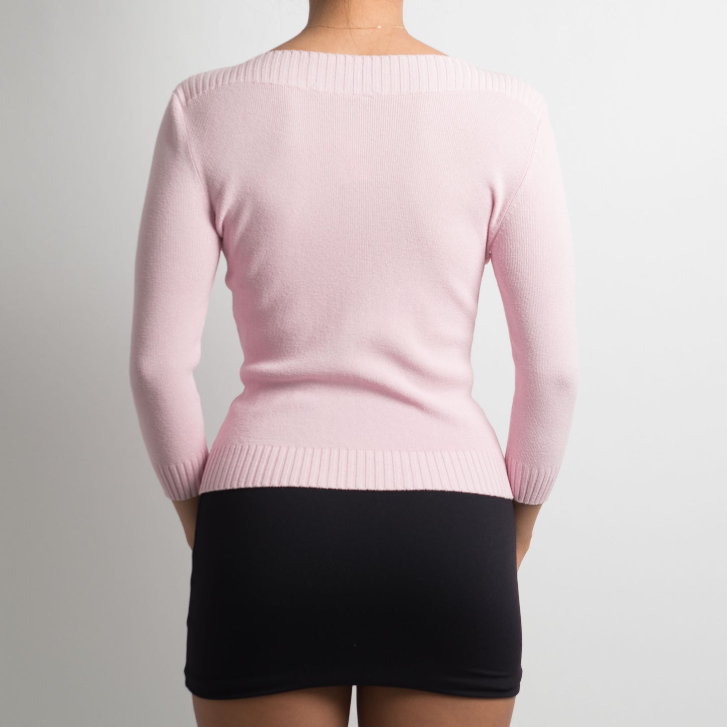 PINK 3/4 SLEEVE TOP