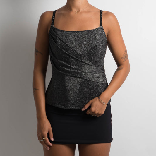 SILVER SHIMMER CAMISOLE