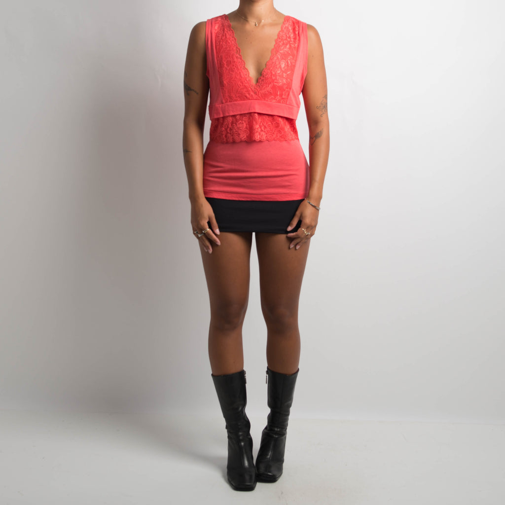 BRIGHT LACE TANK TOP