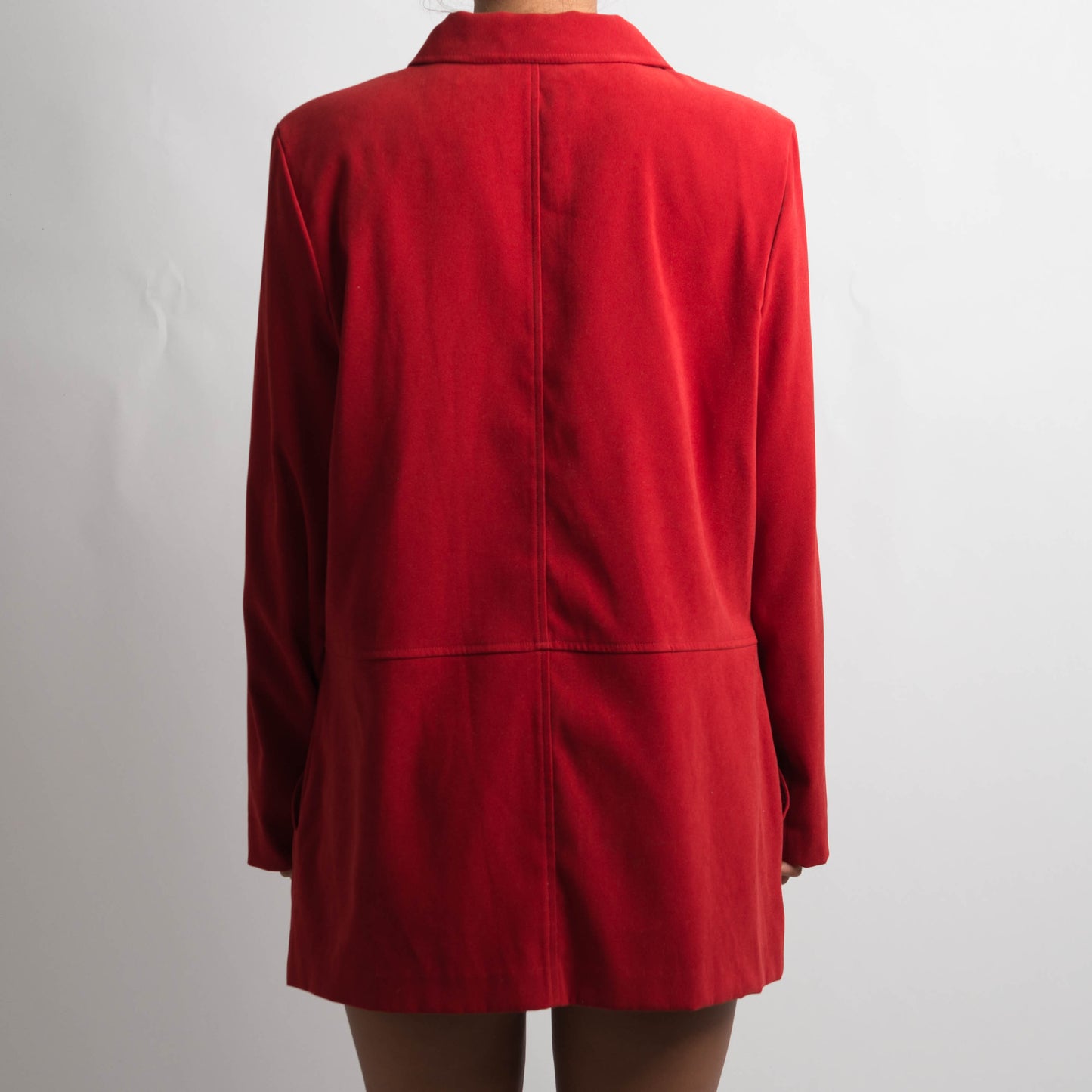 RED BUTTON JACKET