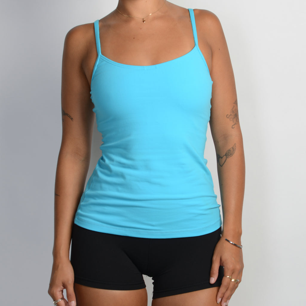 BLUE ACTIVE TANK TOP
