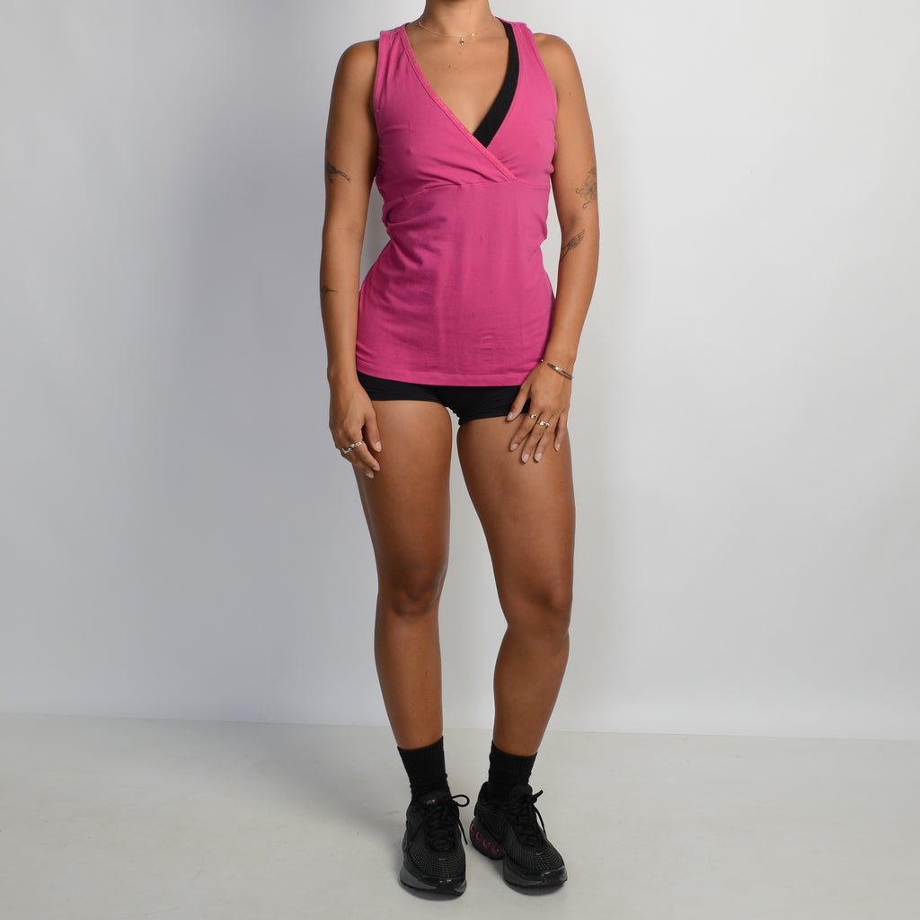 PINK LAYERED TANK TOP