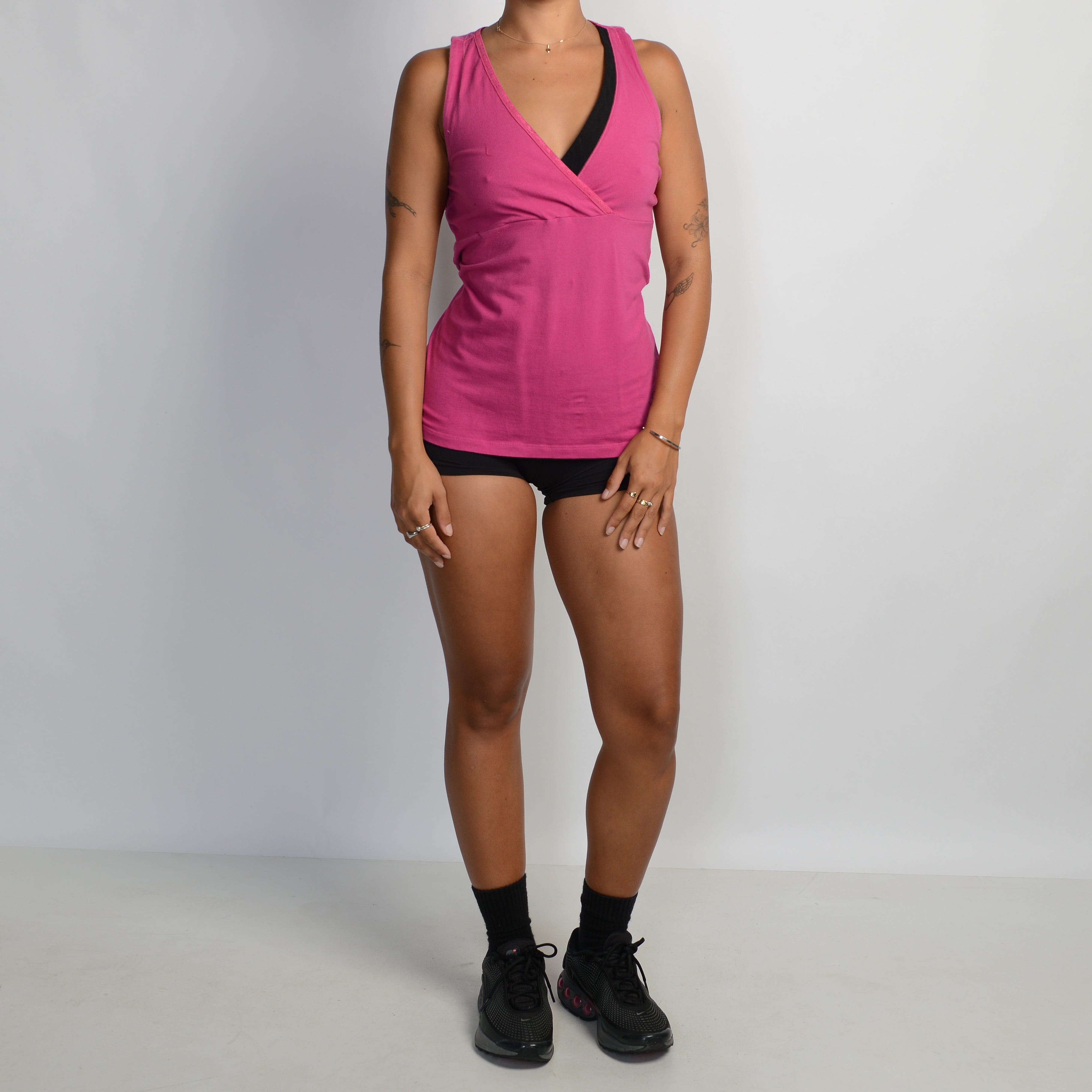 PINK LAYERED TANK TOP