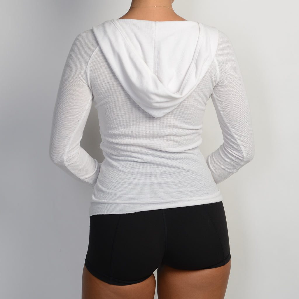 WHITE LONG SLEEVE TOP