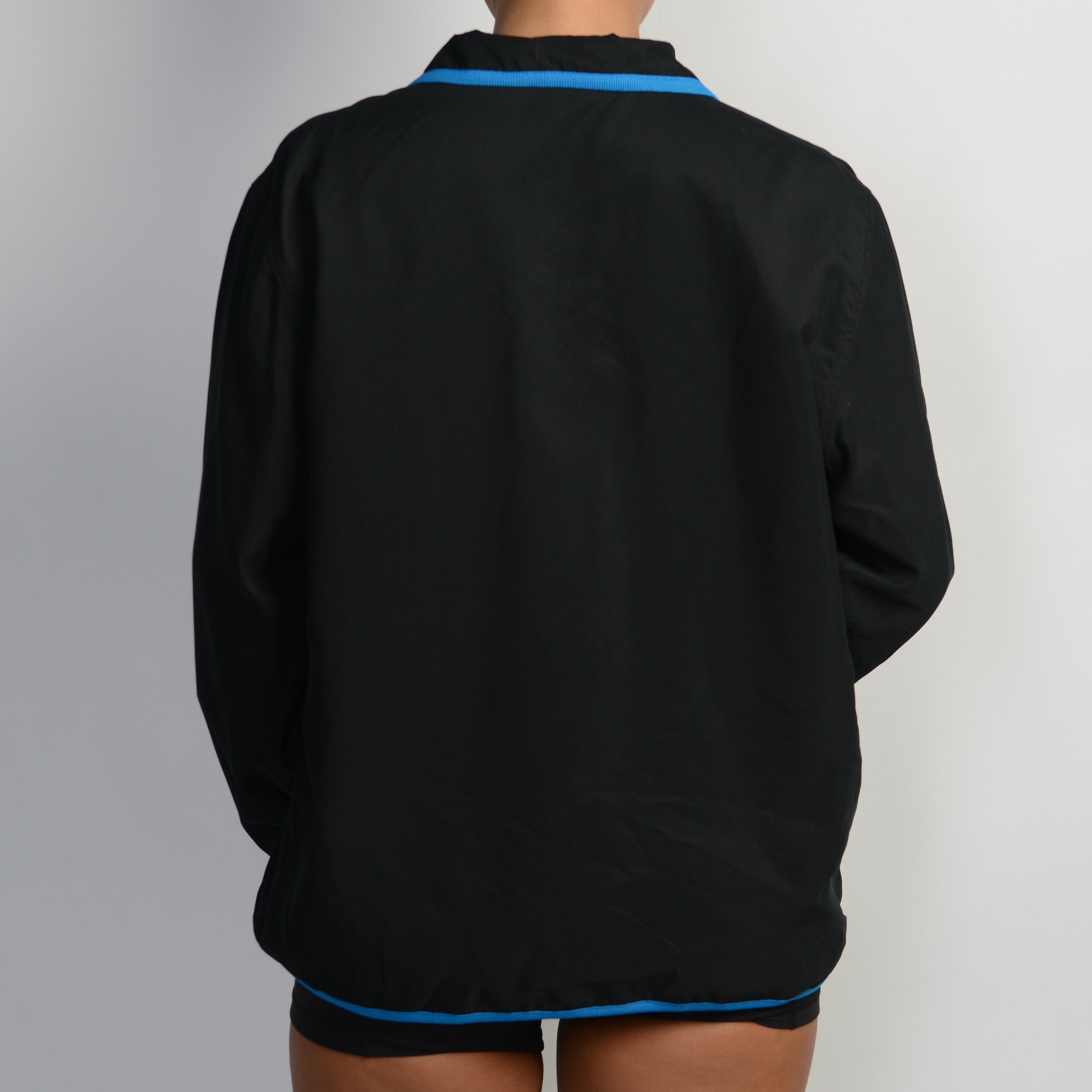 BLUE CONTRAST SPRAY JACKET