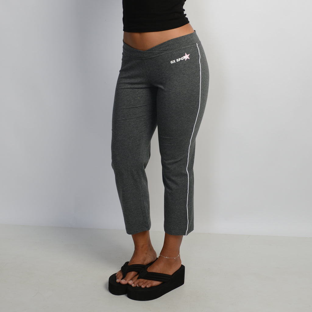 GREY CAPRI COTTON TIGHTS