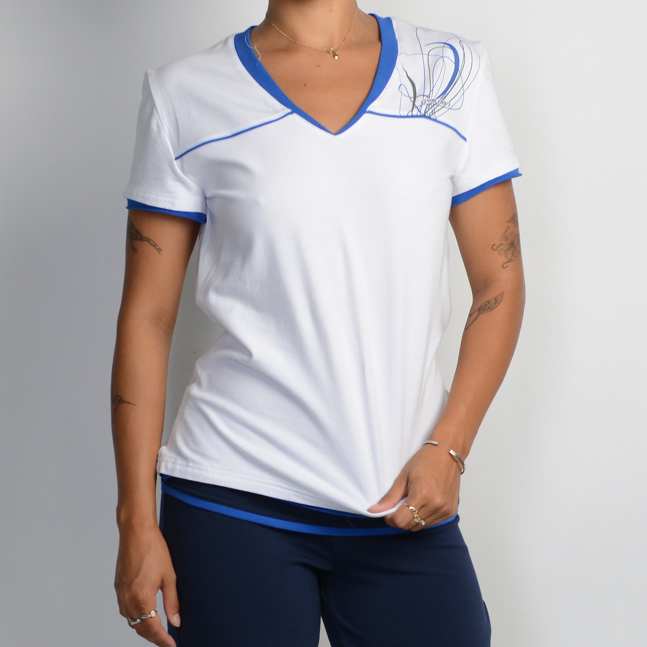 BLUE CONTRAST MATCHING SET