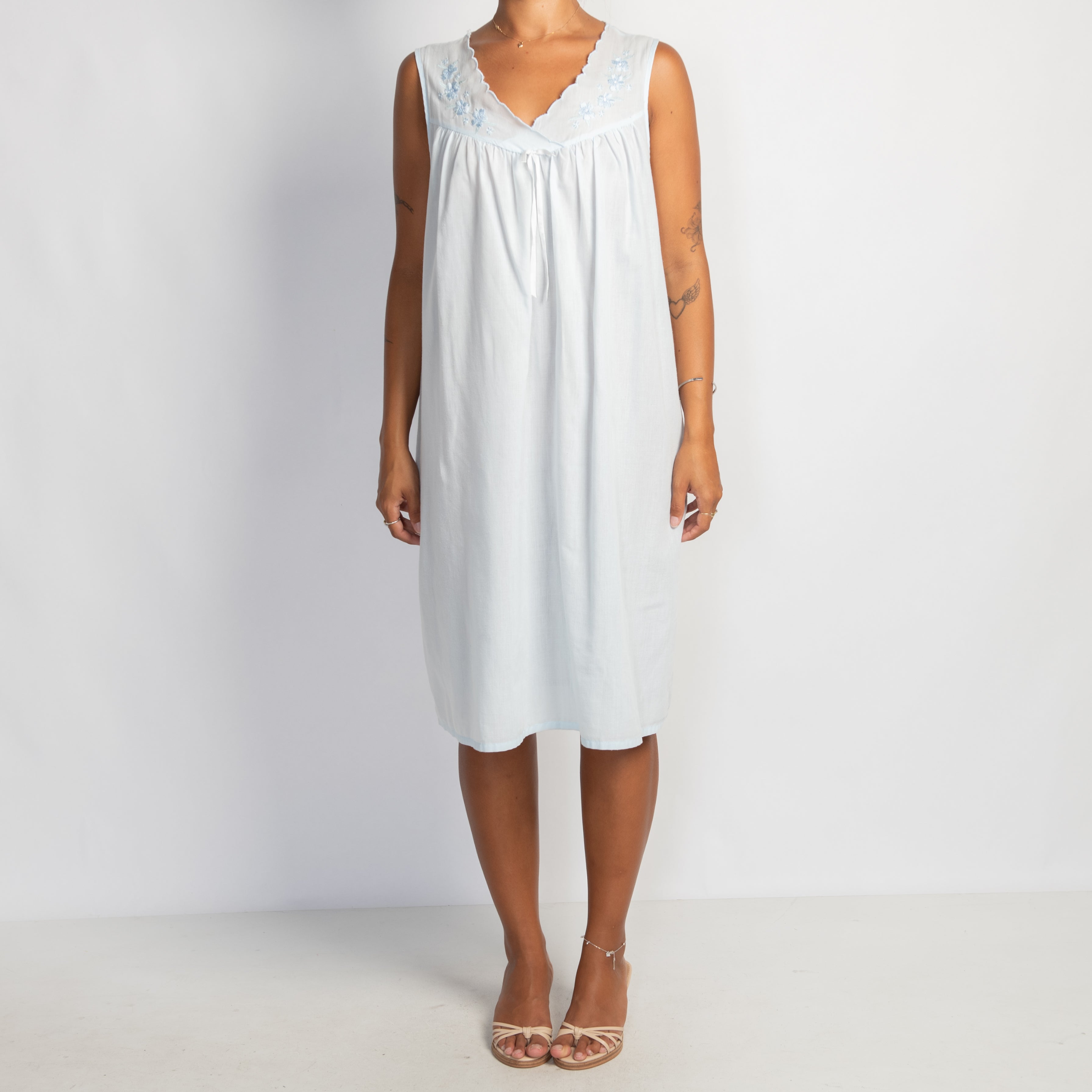 PALE BLUE NIGHTIE