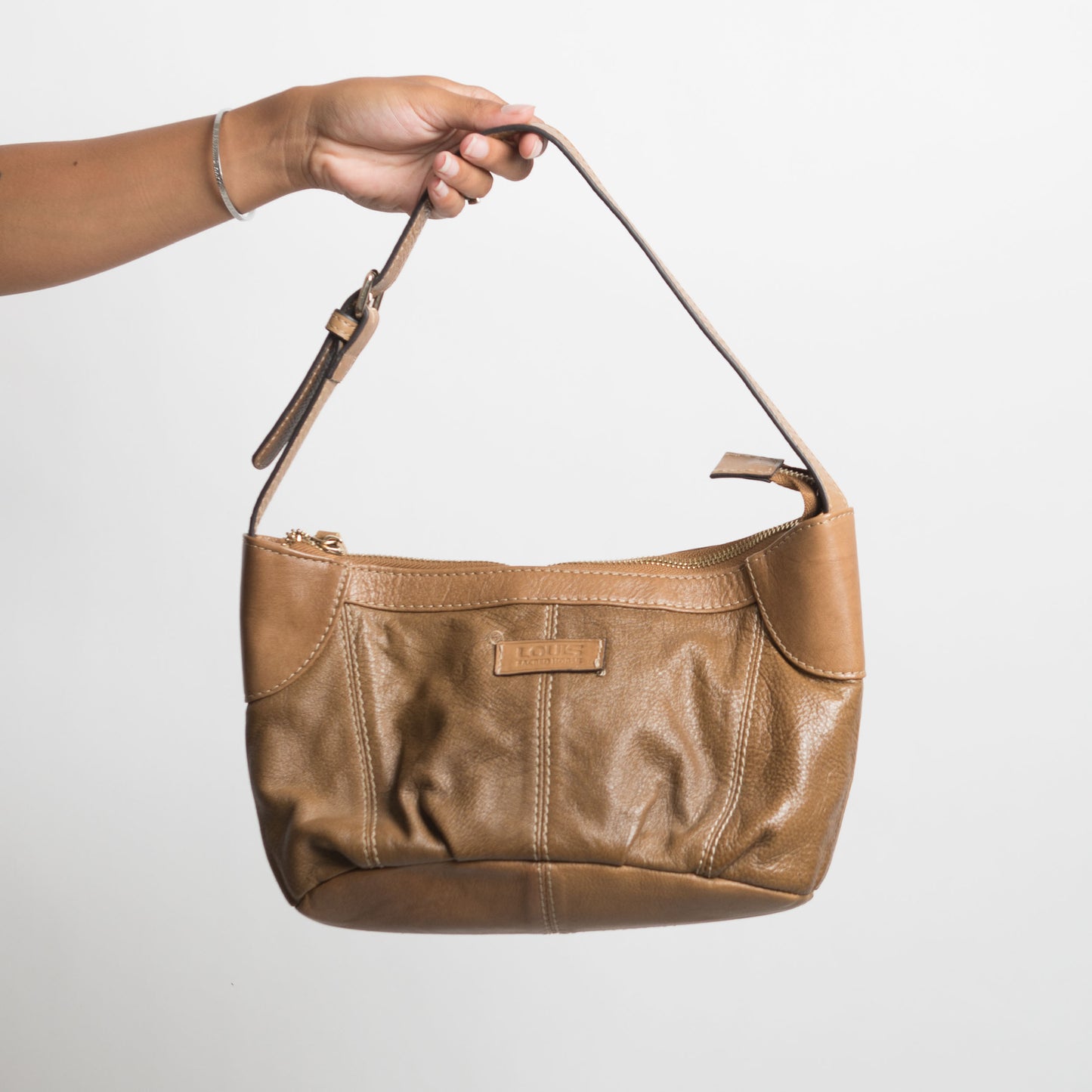 LIGHT BROWN HANDBAG