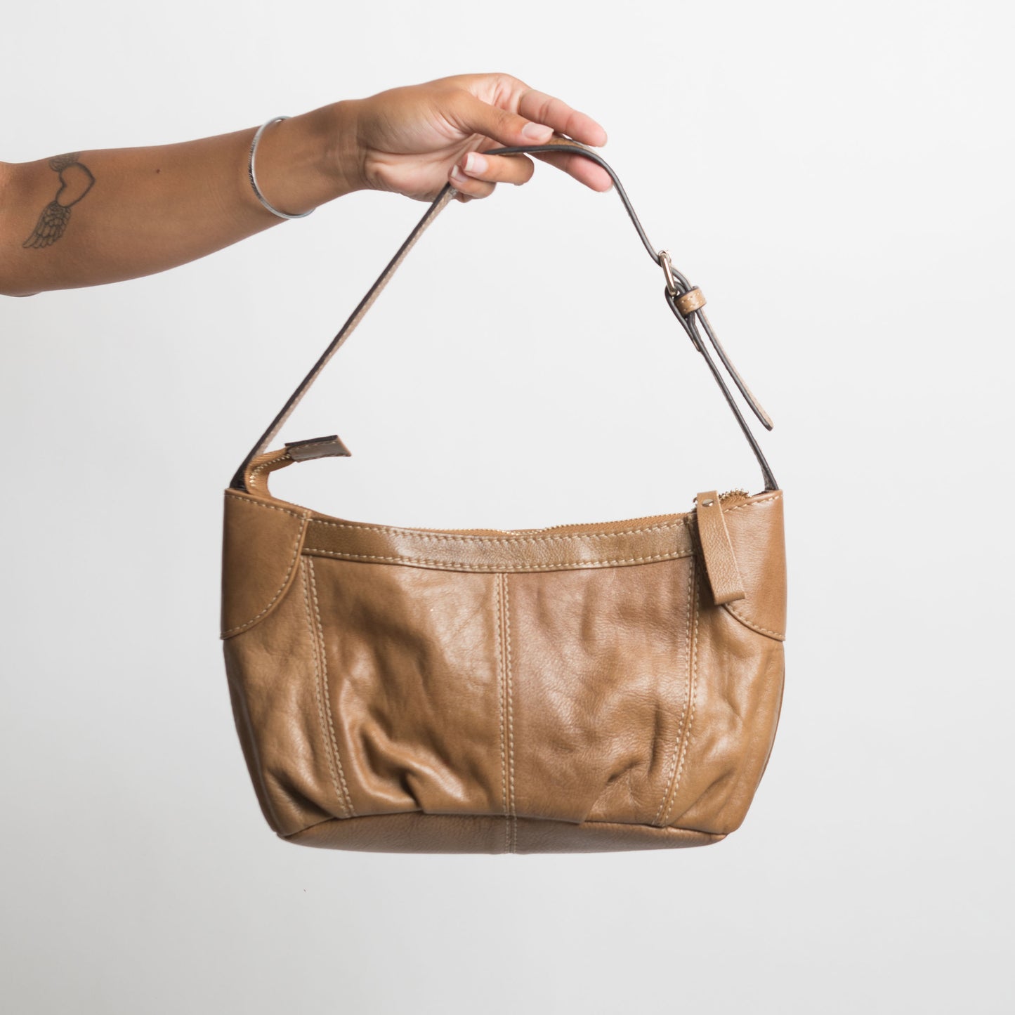 LIGHT BROWN HANDBAG