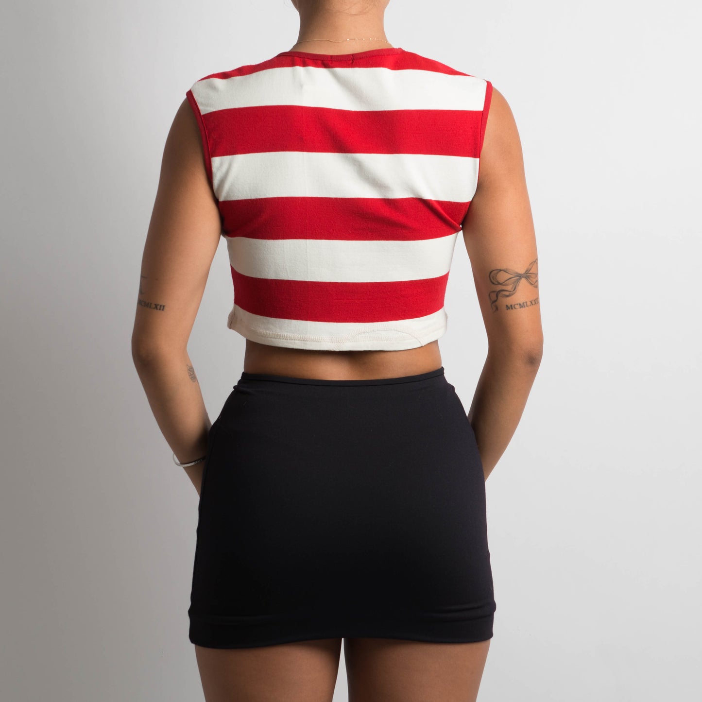 STRIPED CROP TOP