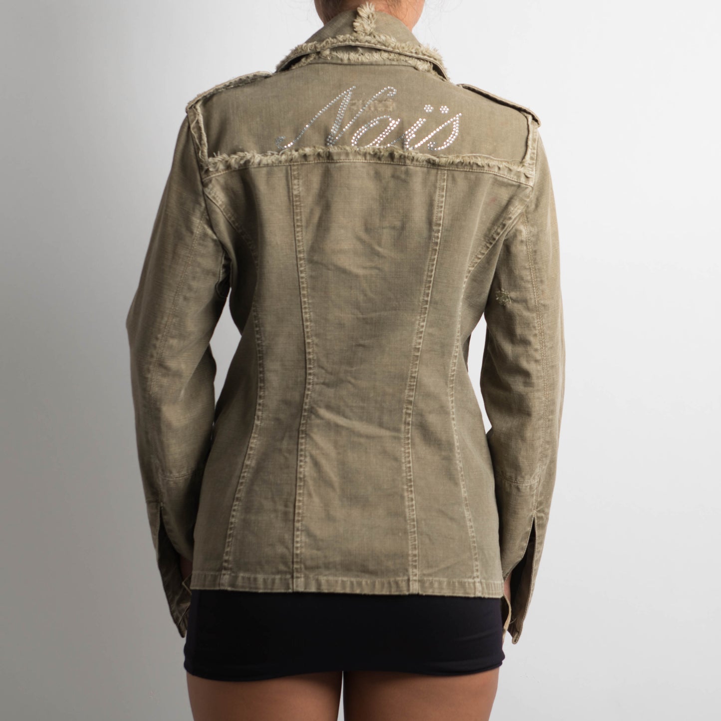 KHAKI DENIM JACKET