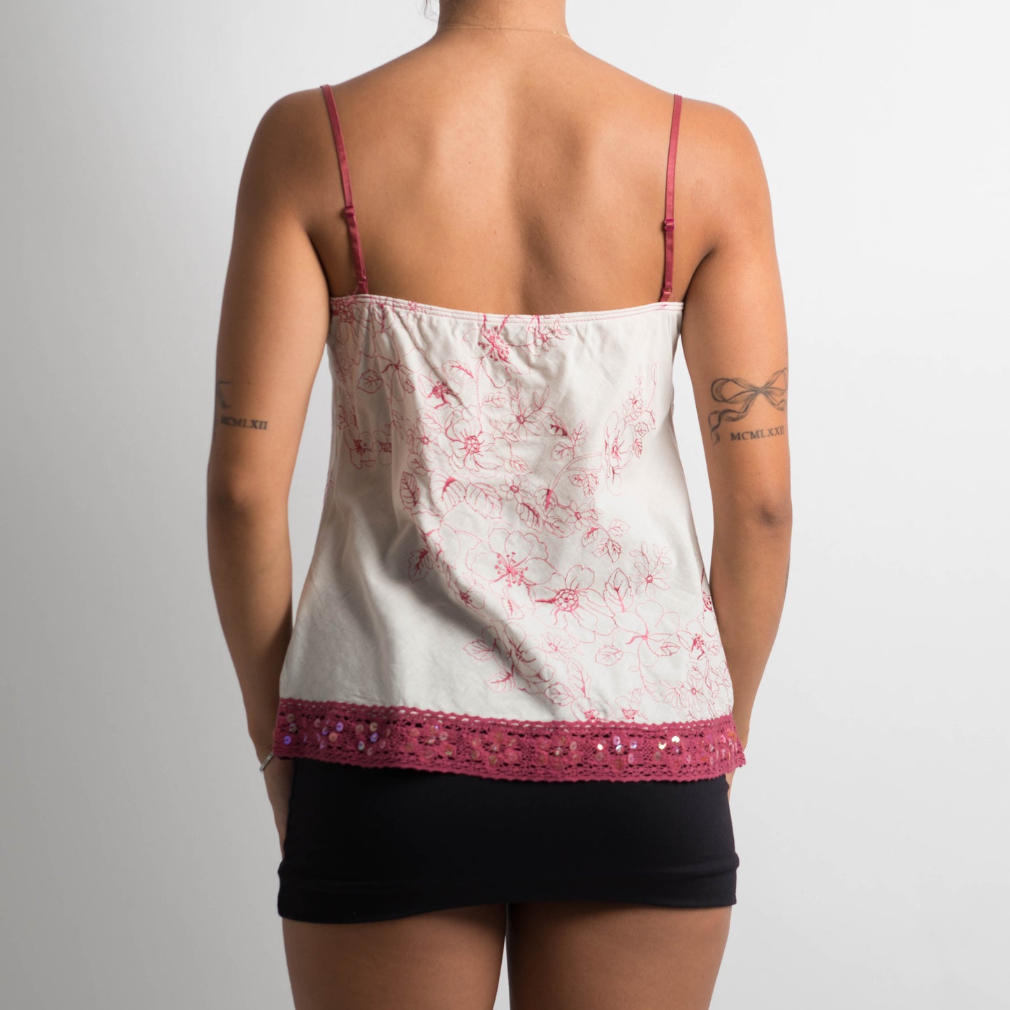 FLORAL COTTON CAMISOLE