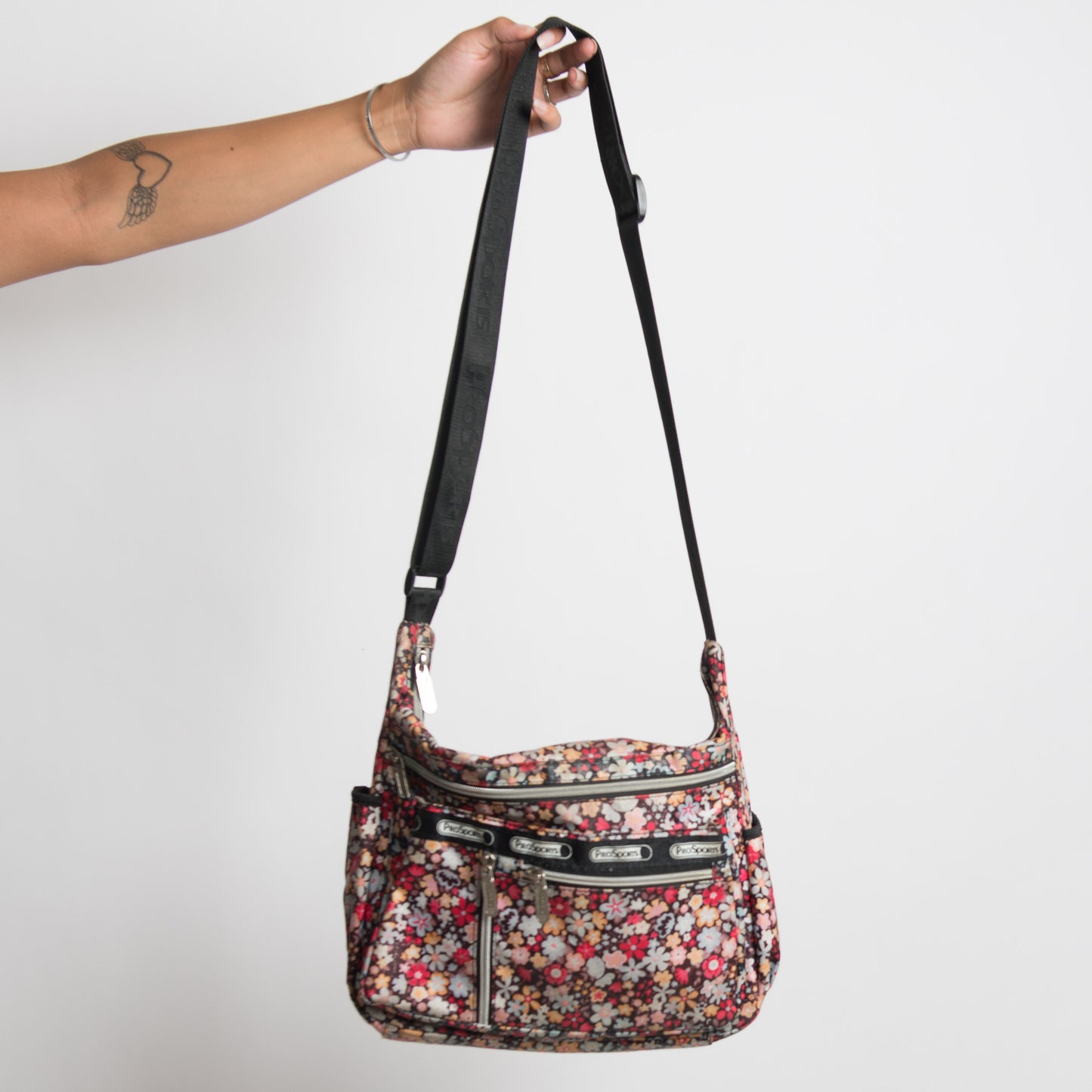 FLORAL CROSSBODY BAG