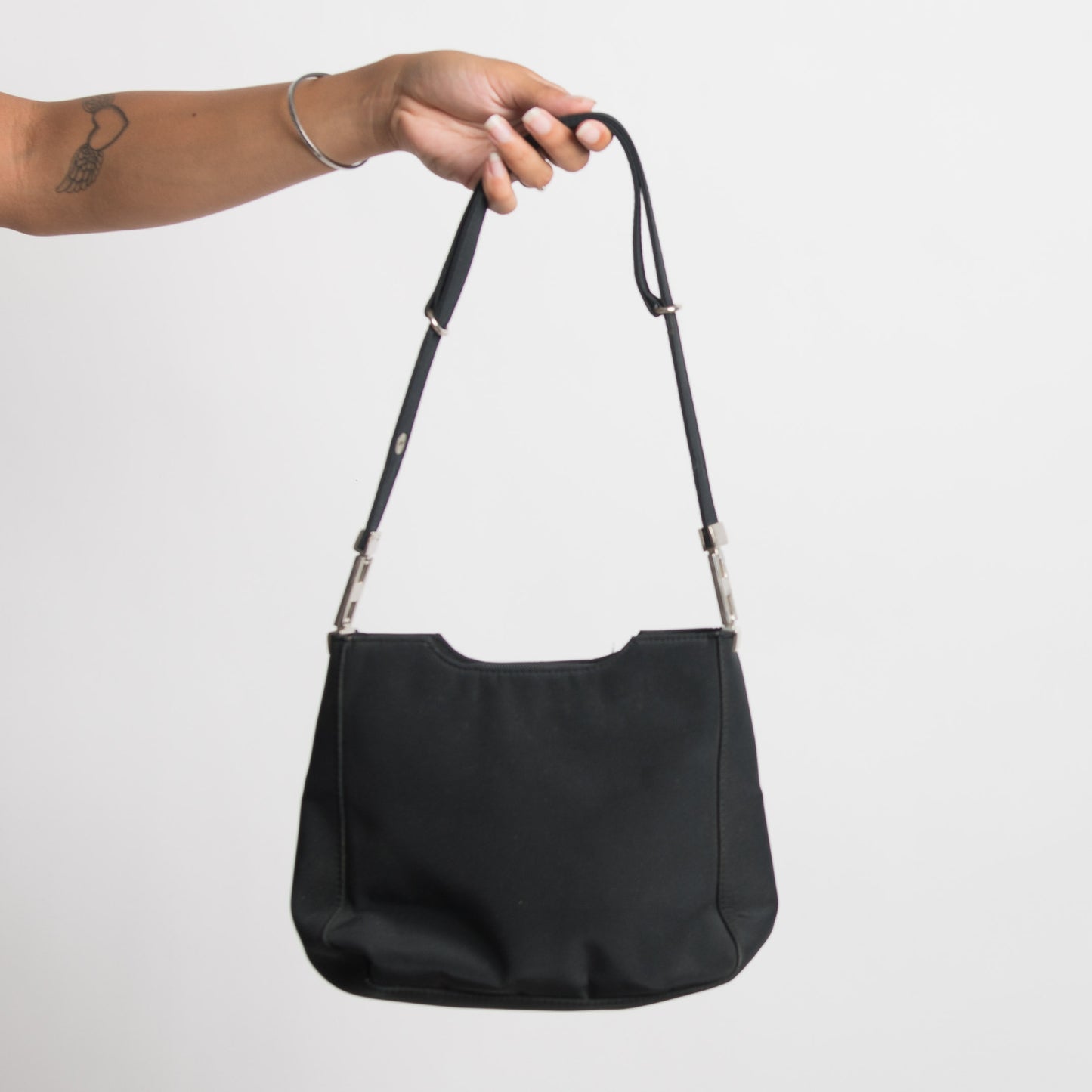 BLACK MINI HANDBAG