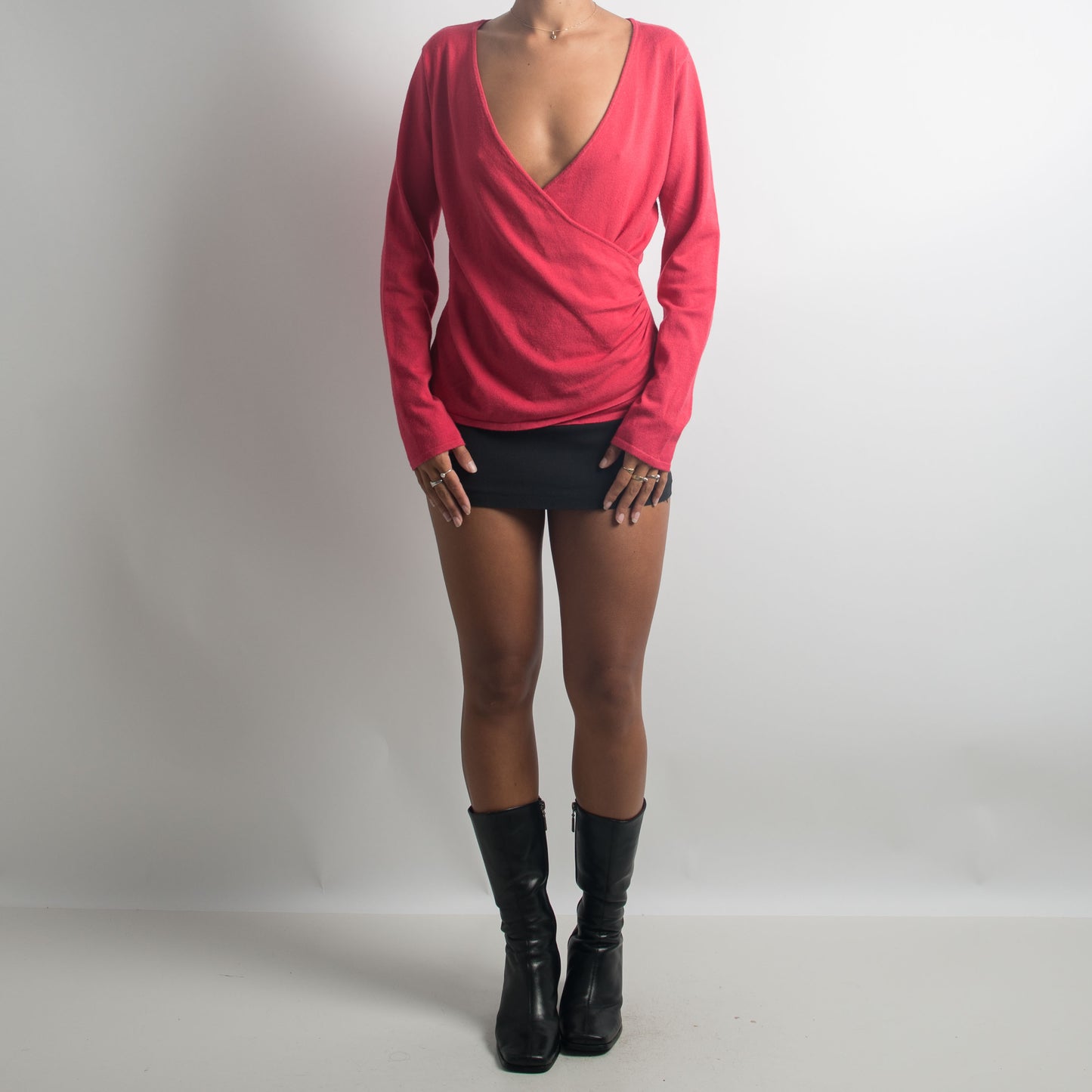 RASPBERRY PINK LONG SLEEVE