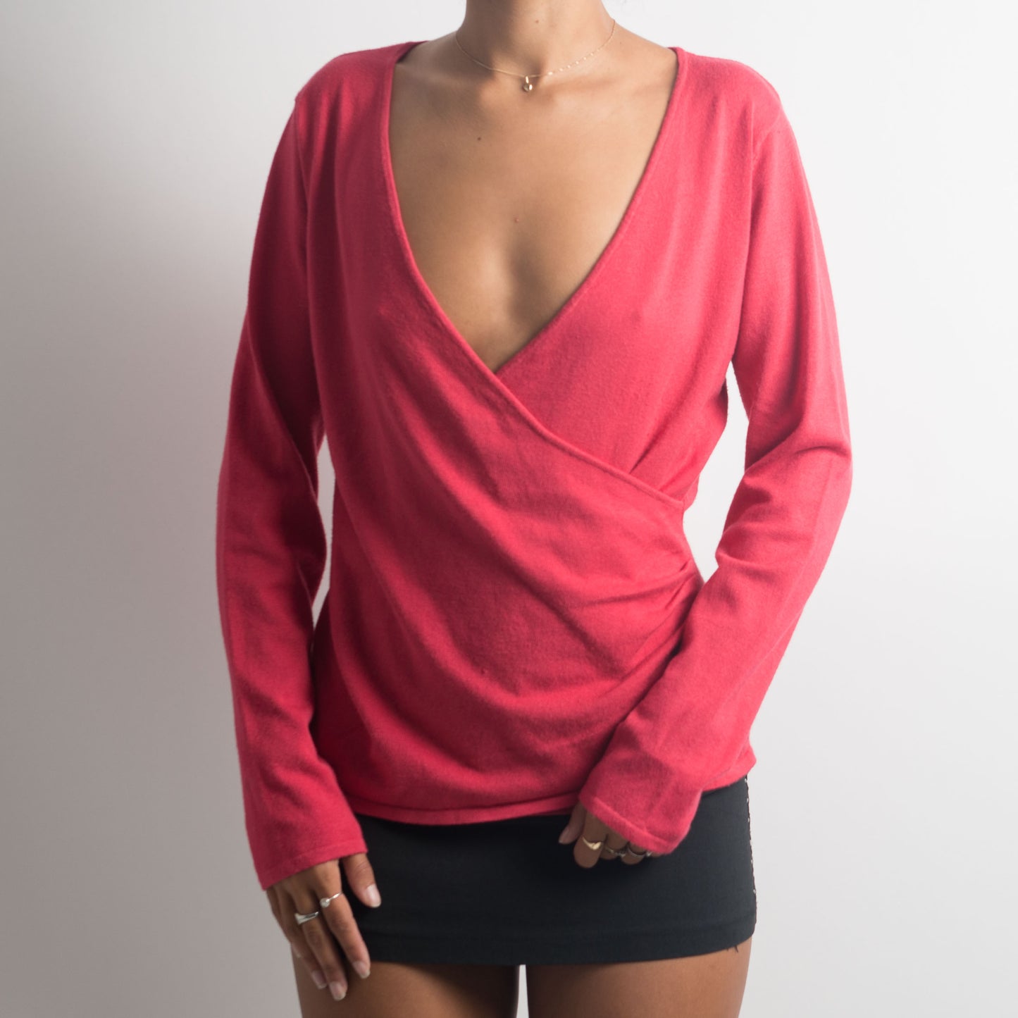 RASPBERRY PINK LONG SLEEVE