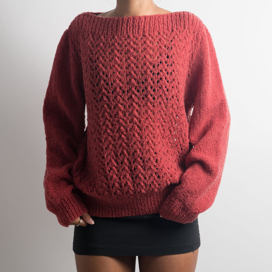 CORAL KNIT SWEATER