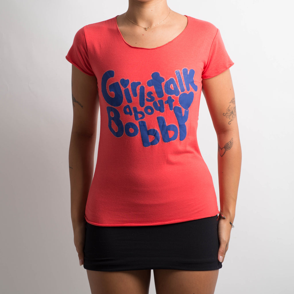 CORAL GRAPHIC TEE