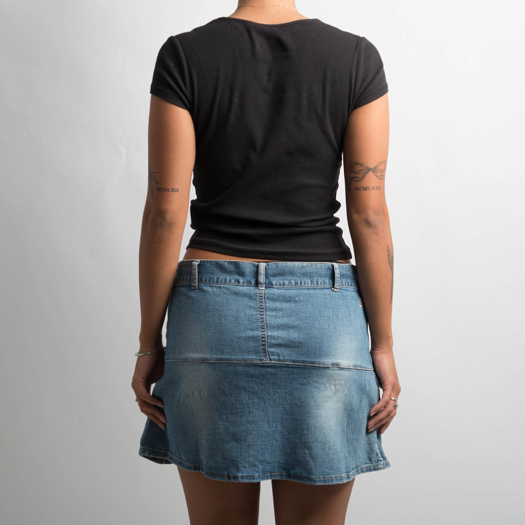 DENIM MINI SKIRT