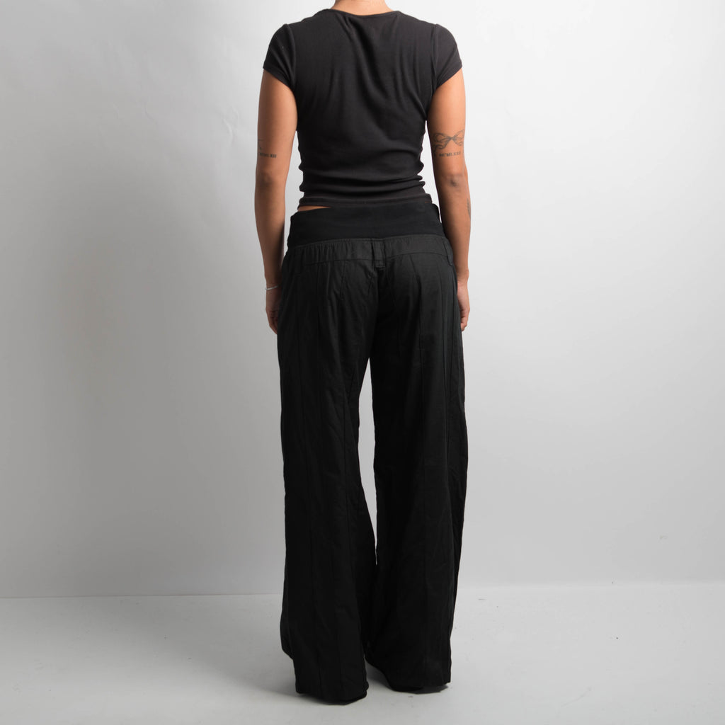 BLACK COTTON PANTS