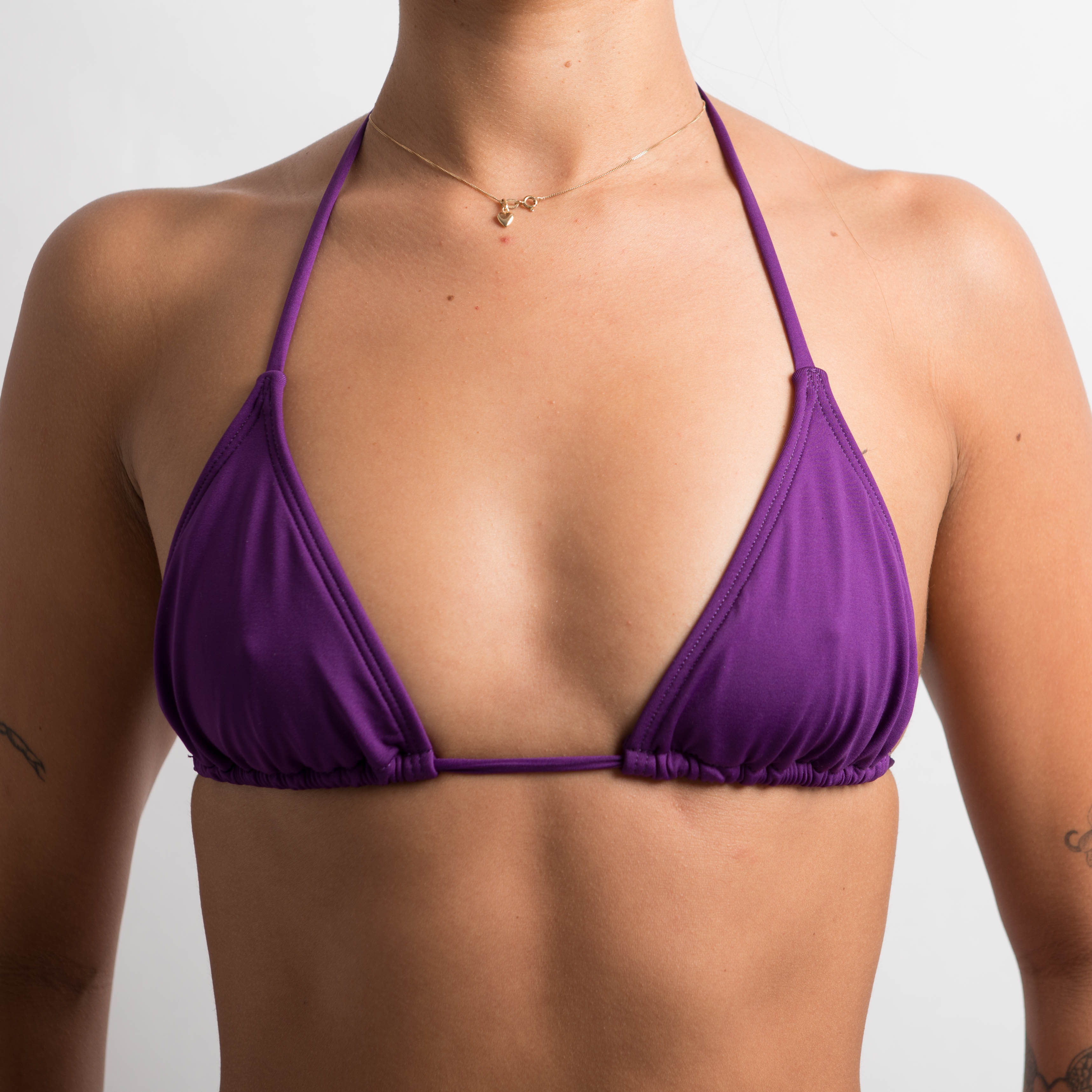 GRAPE STRING BIKINI TOP