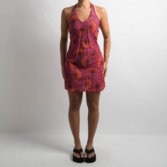 FLORAL COTTON DRESS