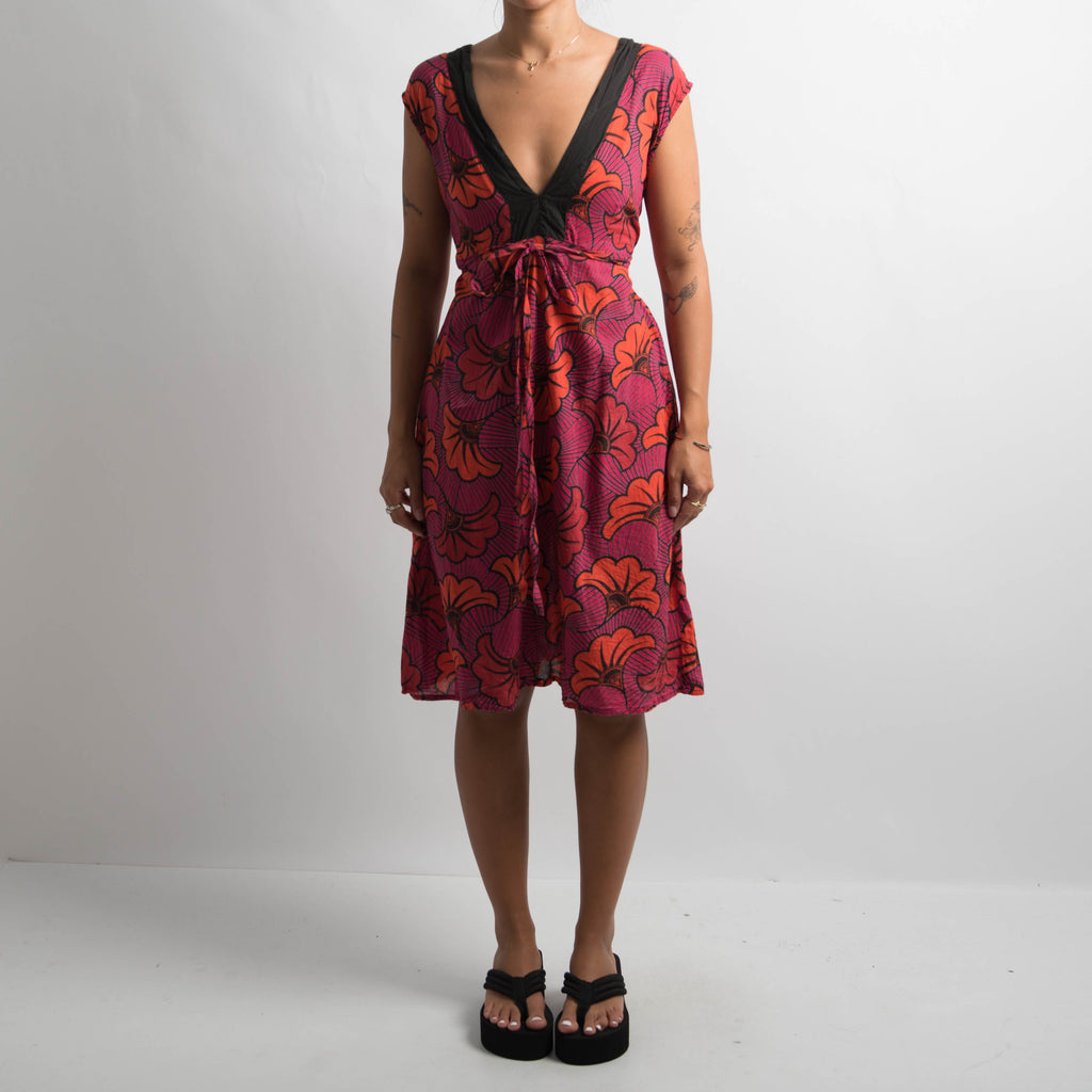 FLORAL PRINTED DRESS