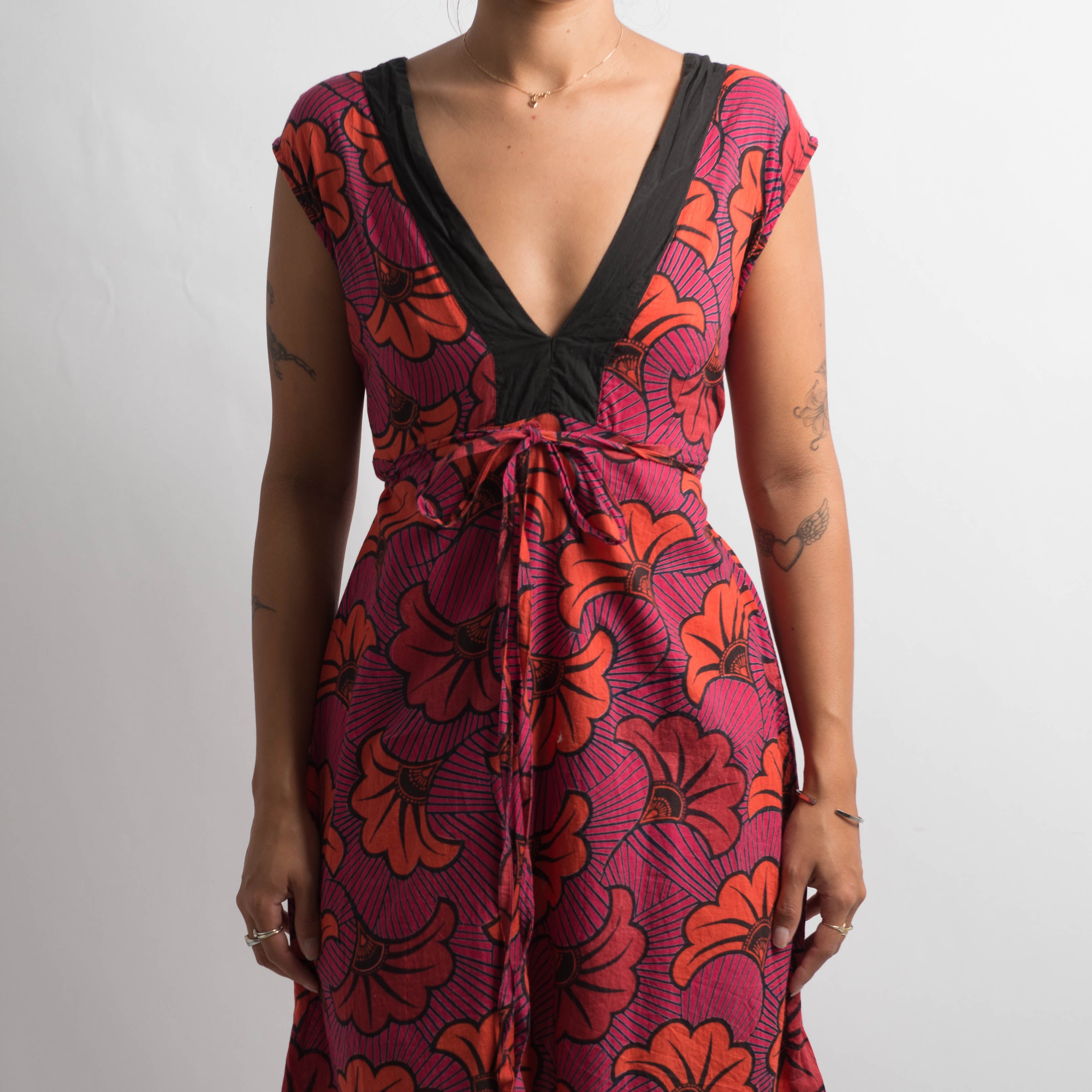 FLORAL PRINTED DRESS