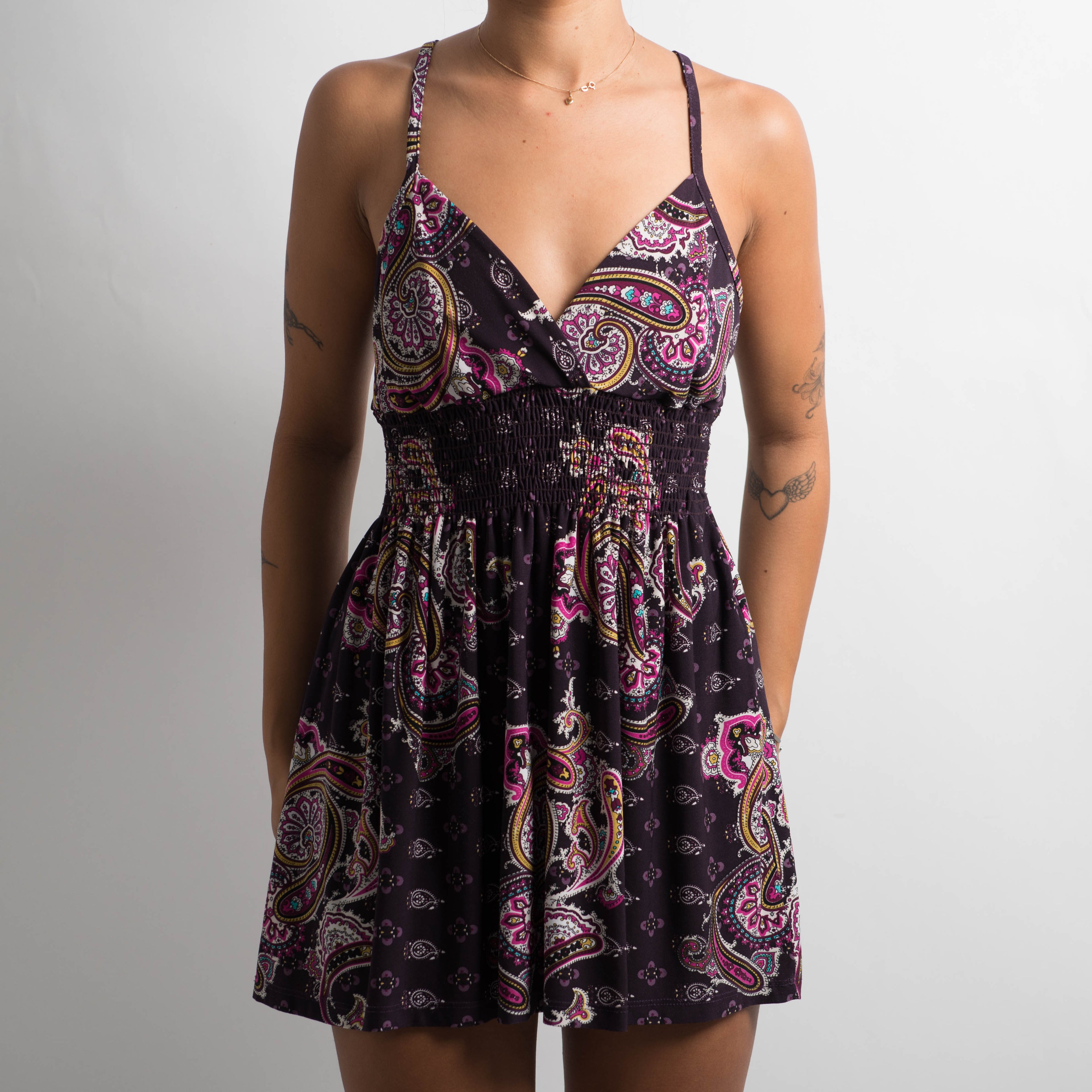 PAISLEY BABYDOLL TOP