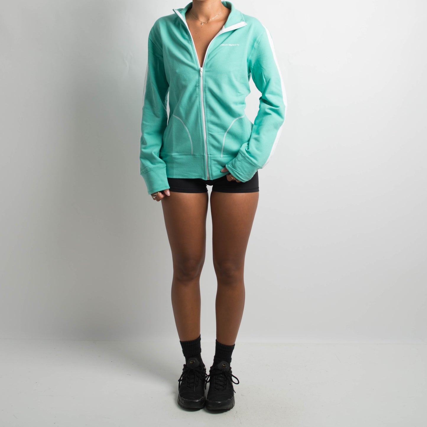 MINT GREEN ZIP JACKET