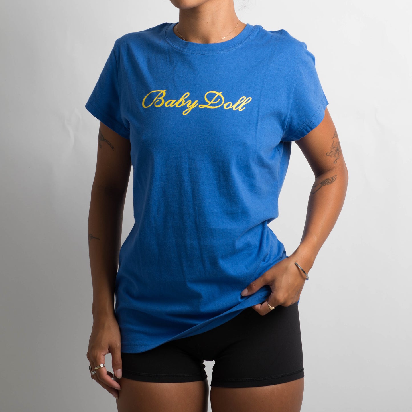 BLUE BABYDOLL TSHIRT